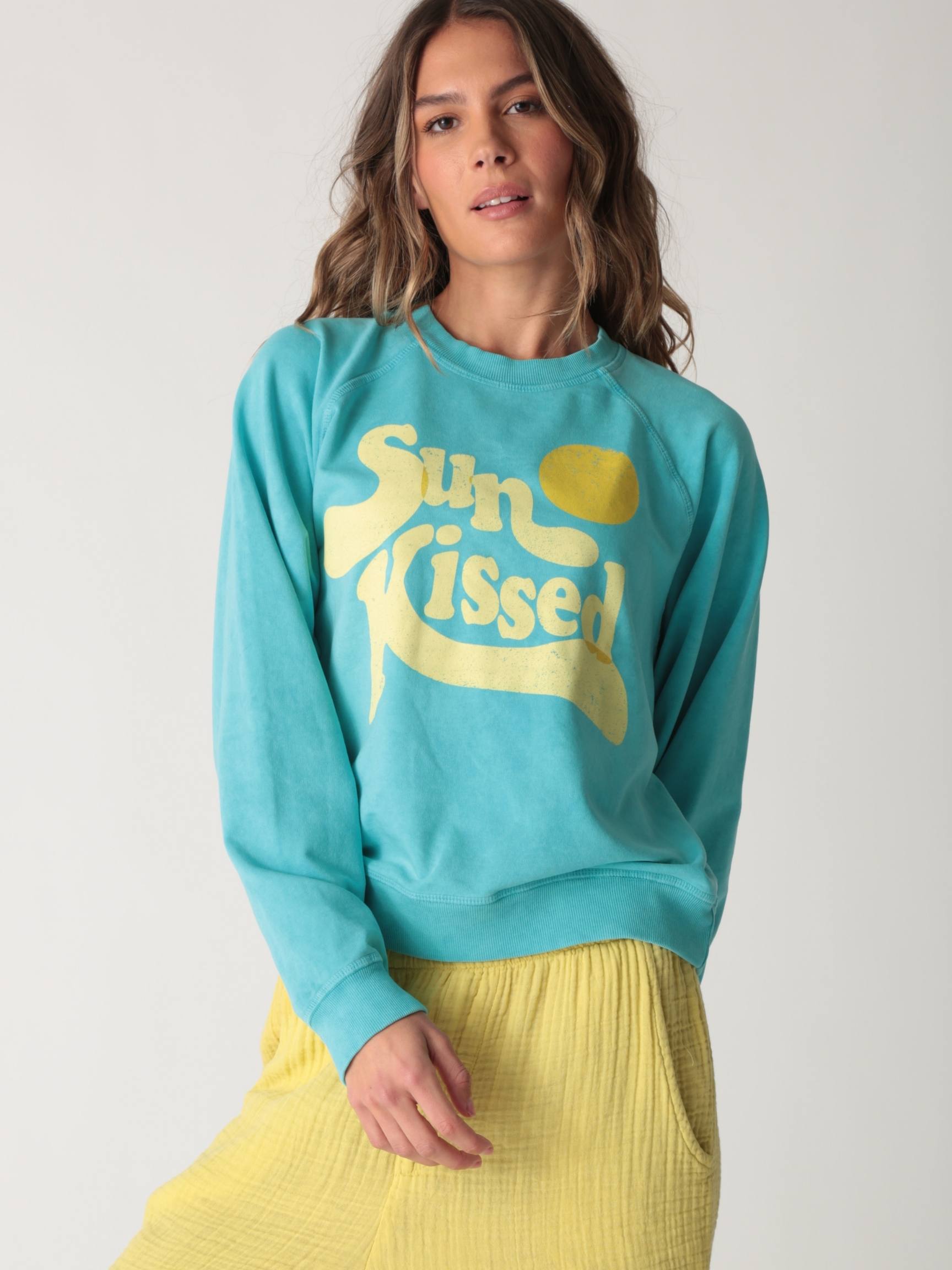 サンローラン　ロボットスウェット Ronan Pullover - Sunkissed Graphic – Electric & Rose Clothing