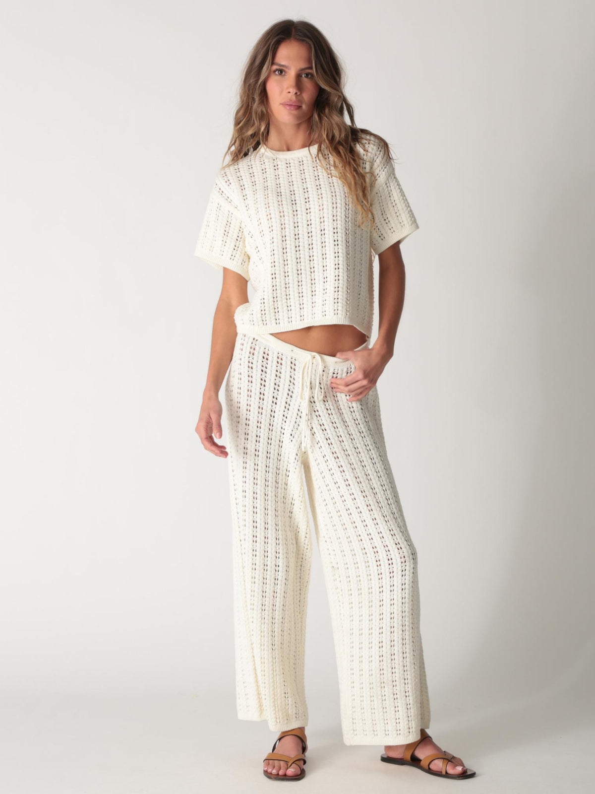 Bea Knit Top - Ivory