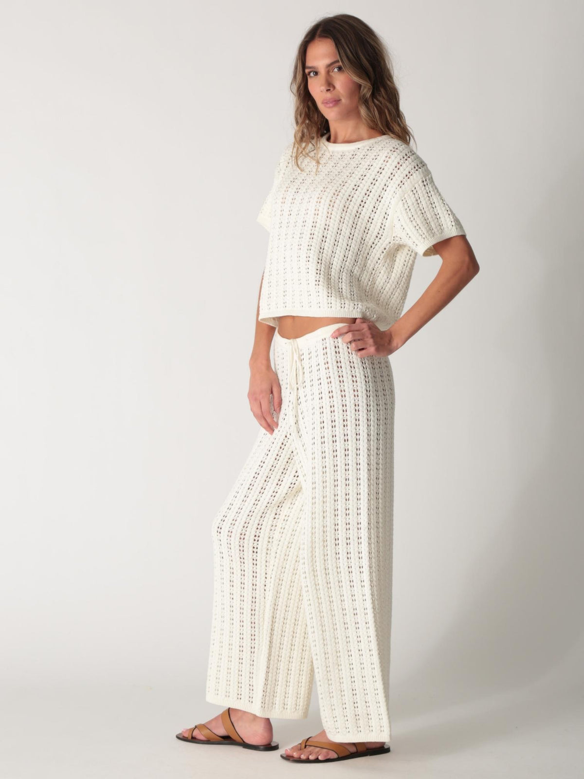 Bea Knit Top - Ivory