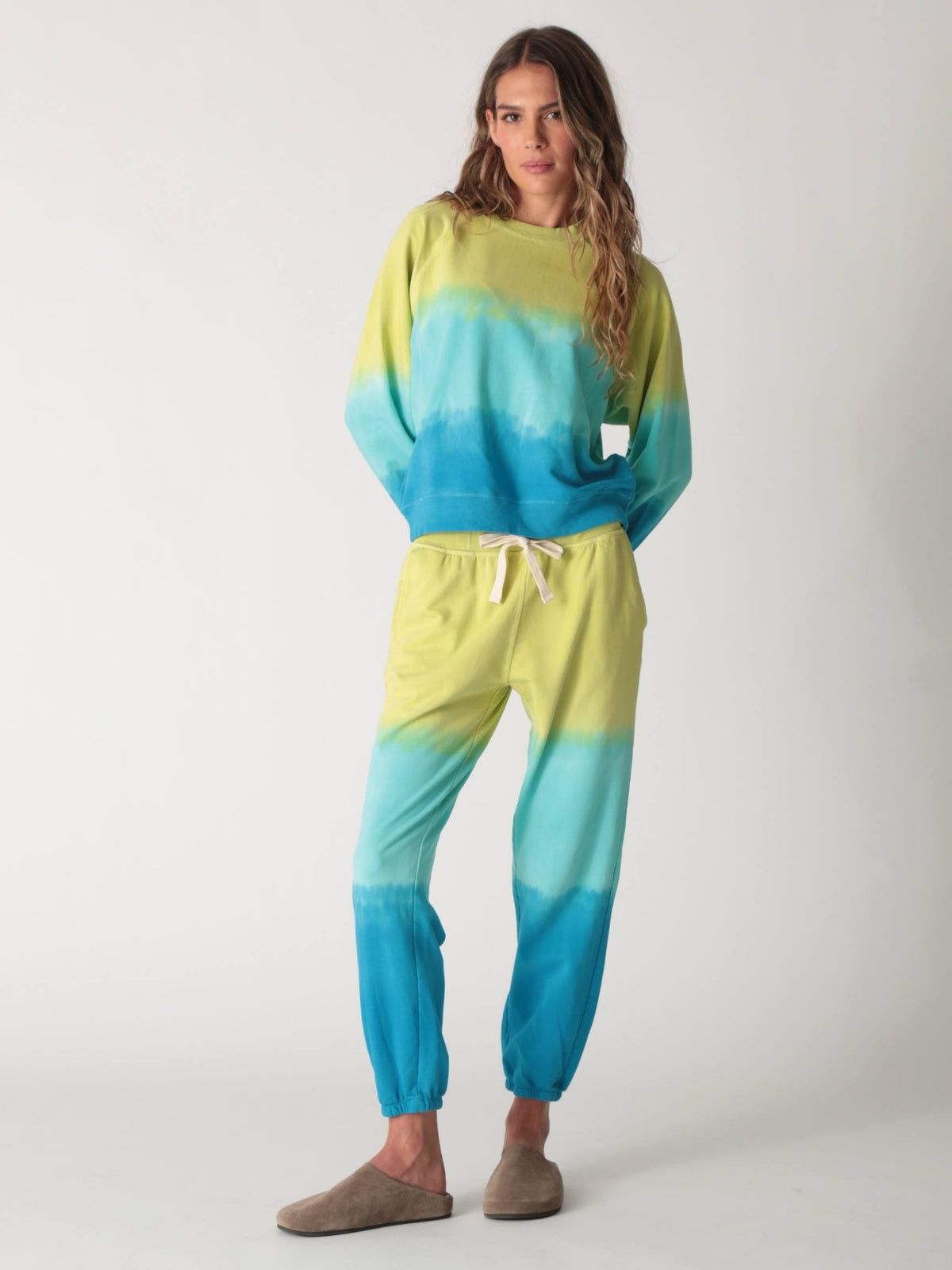Ronan Pullover - Chartreuse Ombre