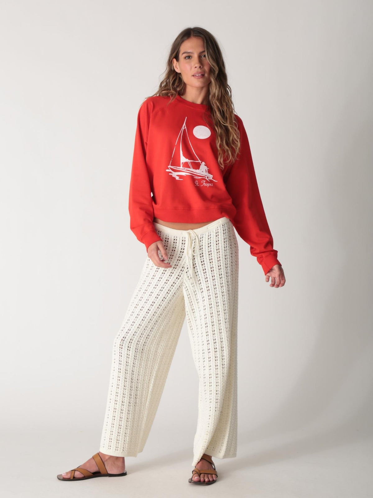 Ronan Pullover - Sail Graphic