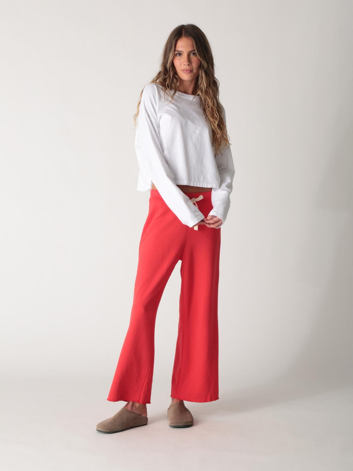 Haven Pant - Scarlet