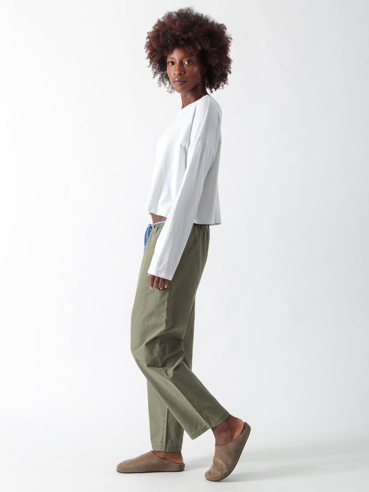 Laid Back Pant - Vintage Jade