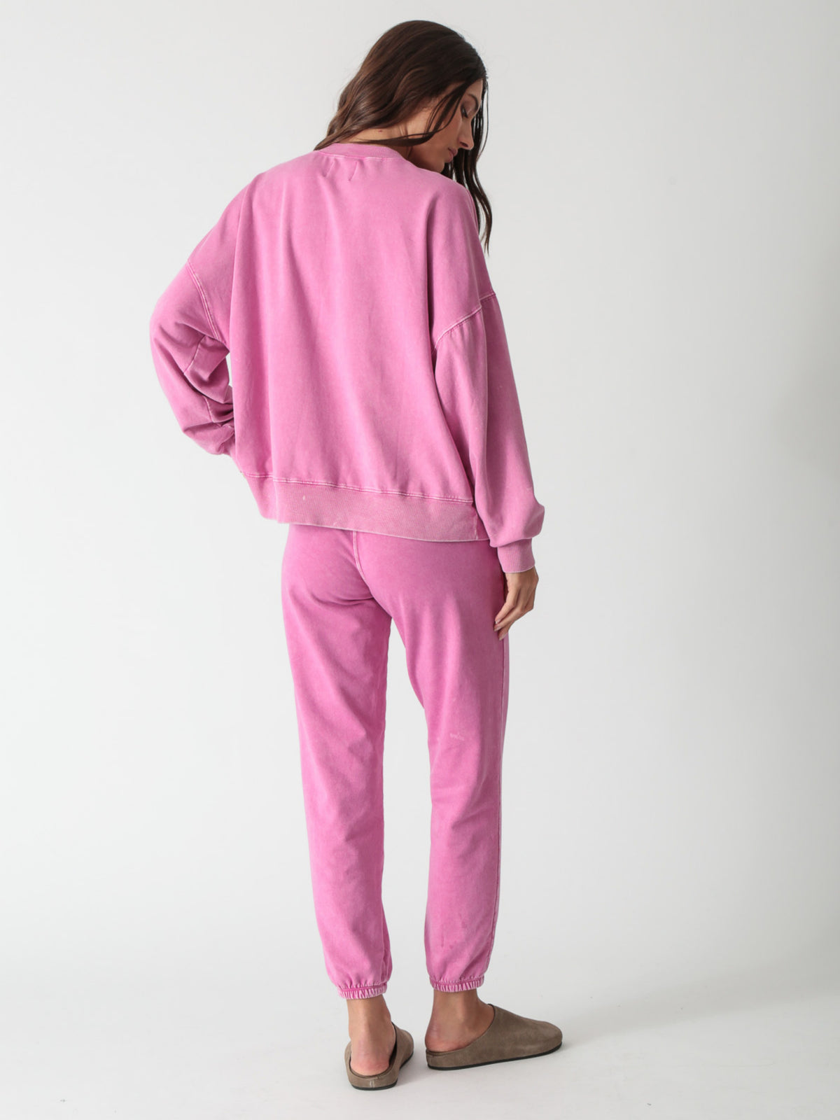 Ava Sweatshirt - Acid Peony