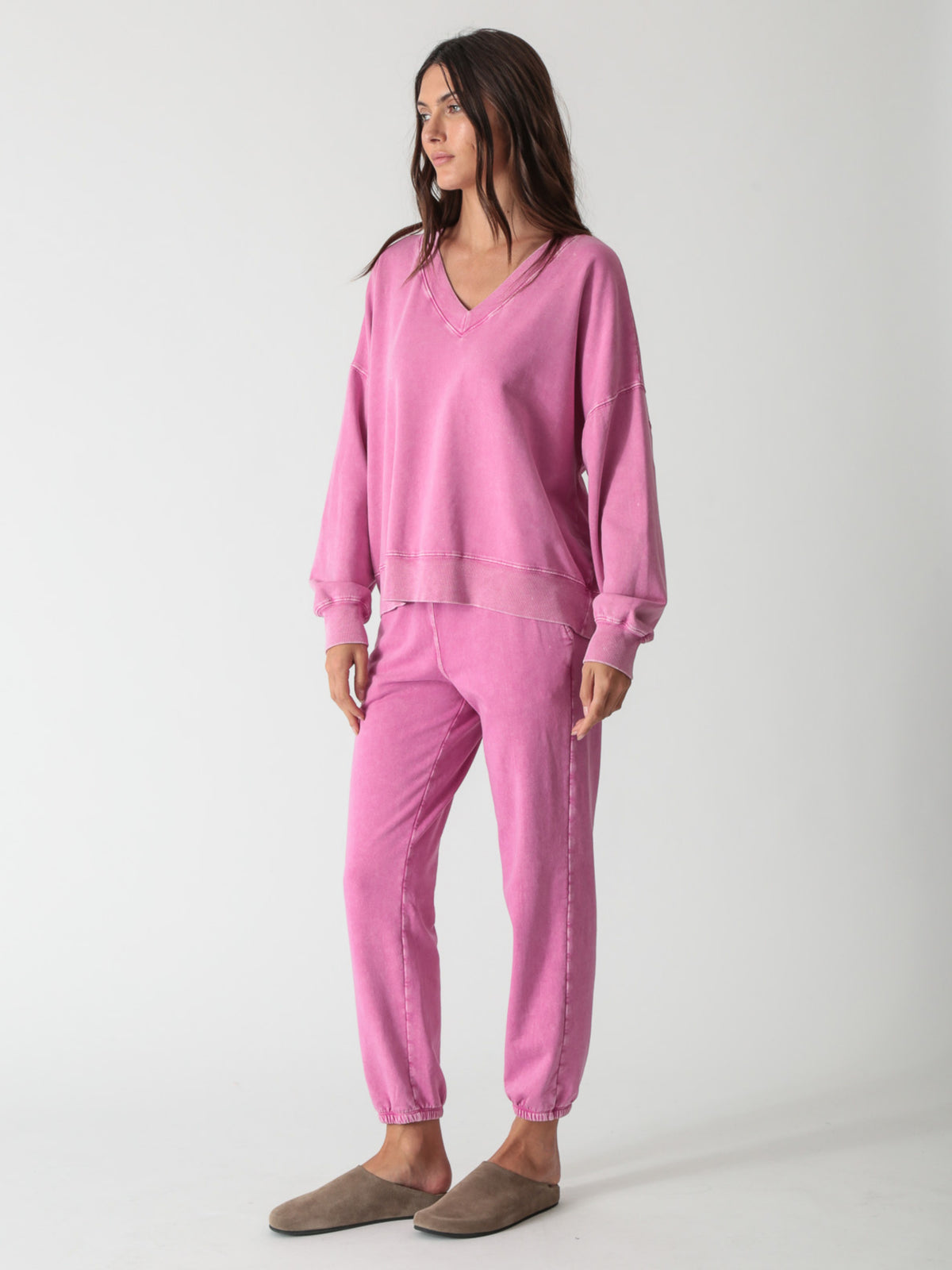 Ava Sweatshirt - Acid Peony