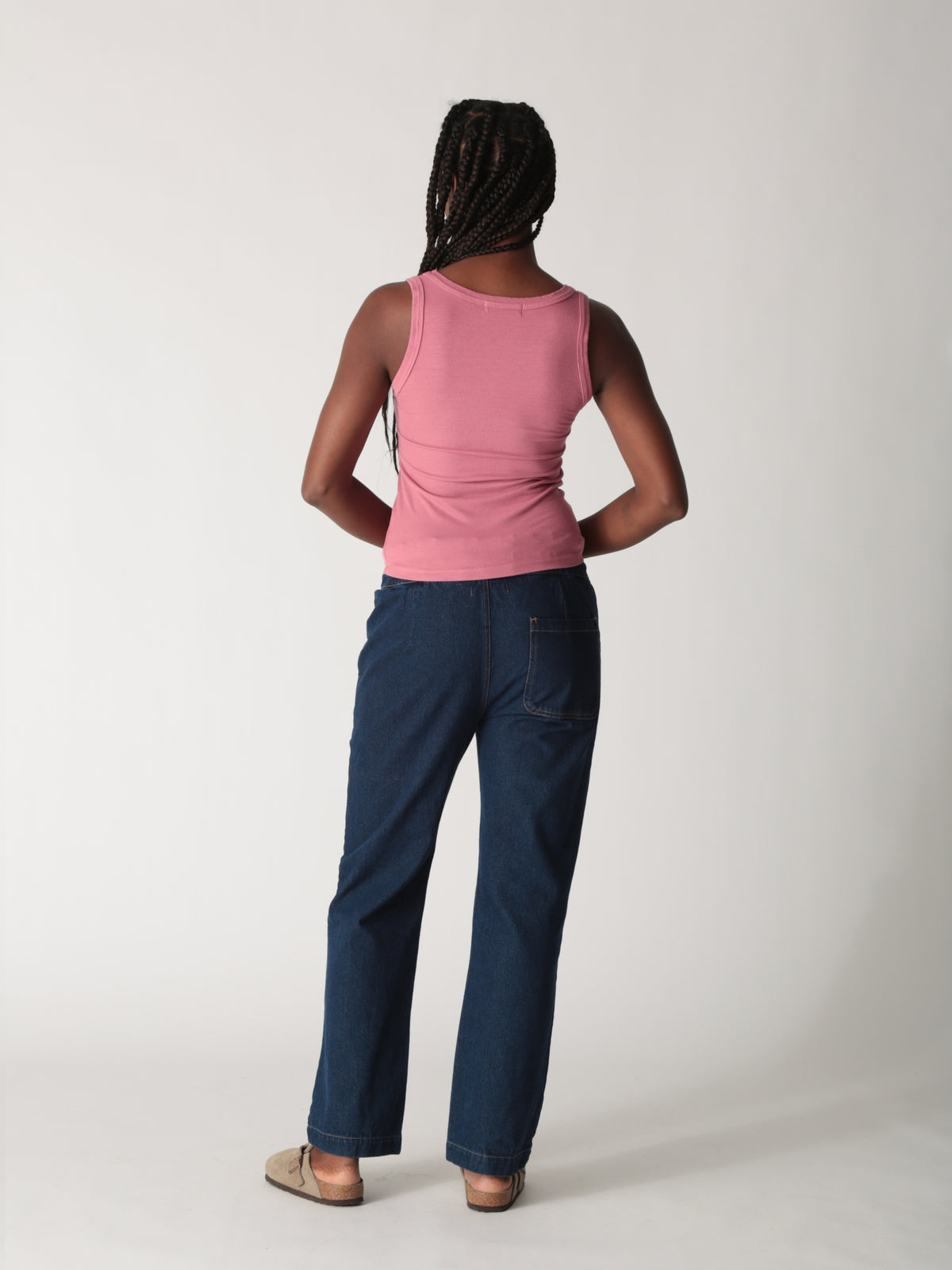 Paula Tank - Dusty Rose