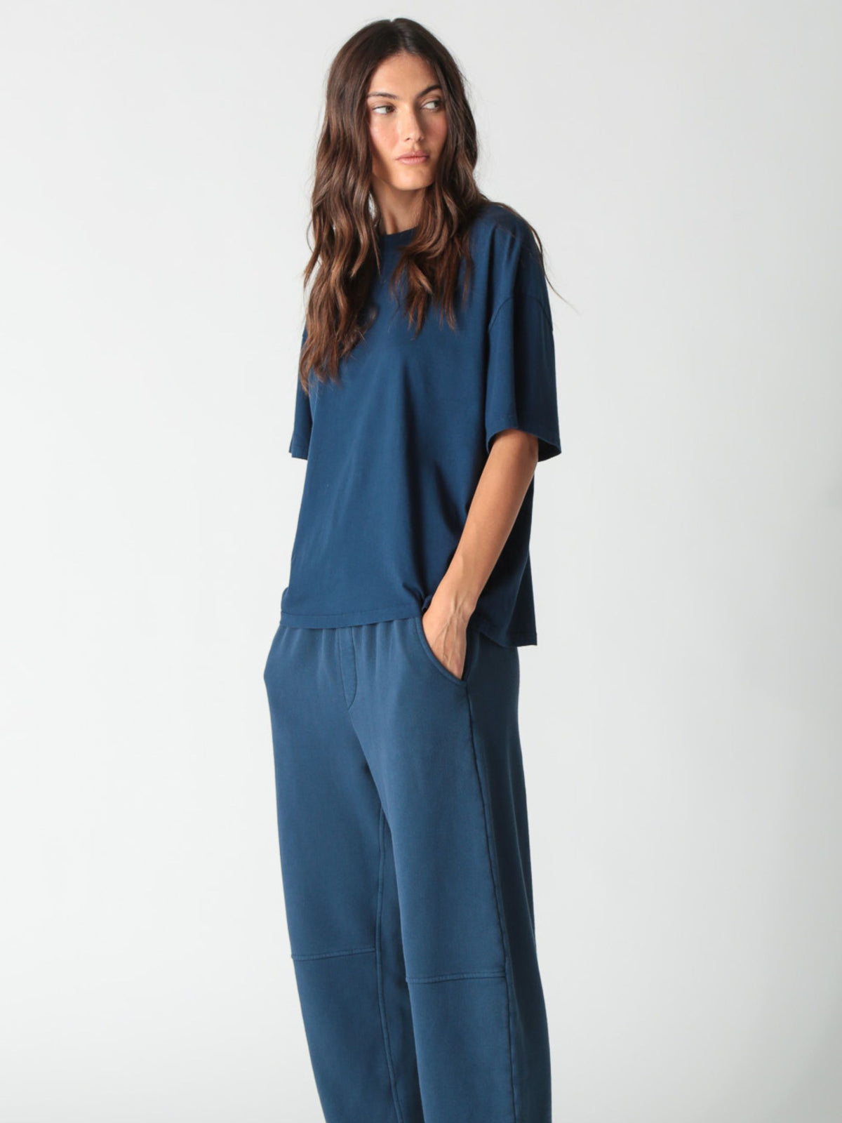 Barrel Sweatpant - Indigo