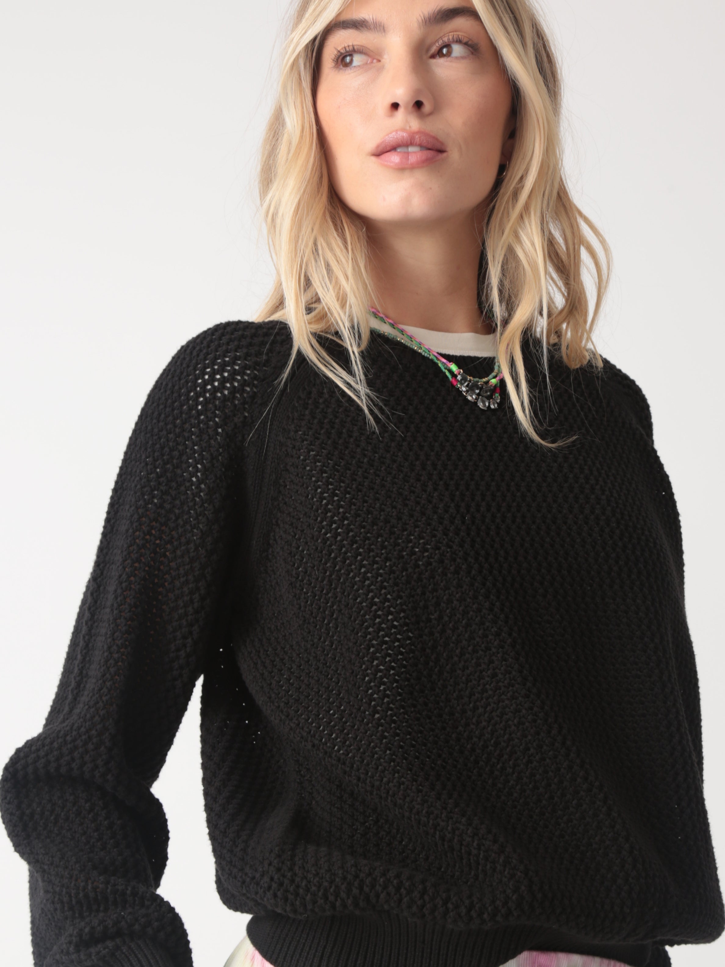 Chloe　ニット Chloe Sweater Onyx – Electric & Rose Clothing