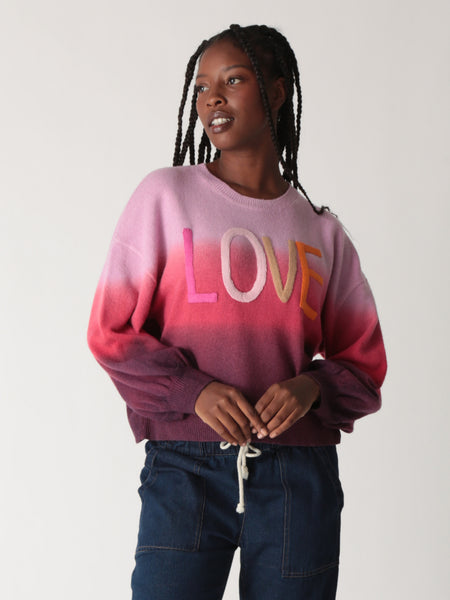 Balloon Sweater-Love Pink Multi – Electric & Rose Clothing