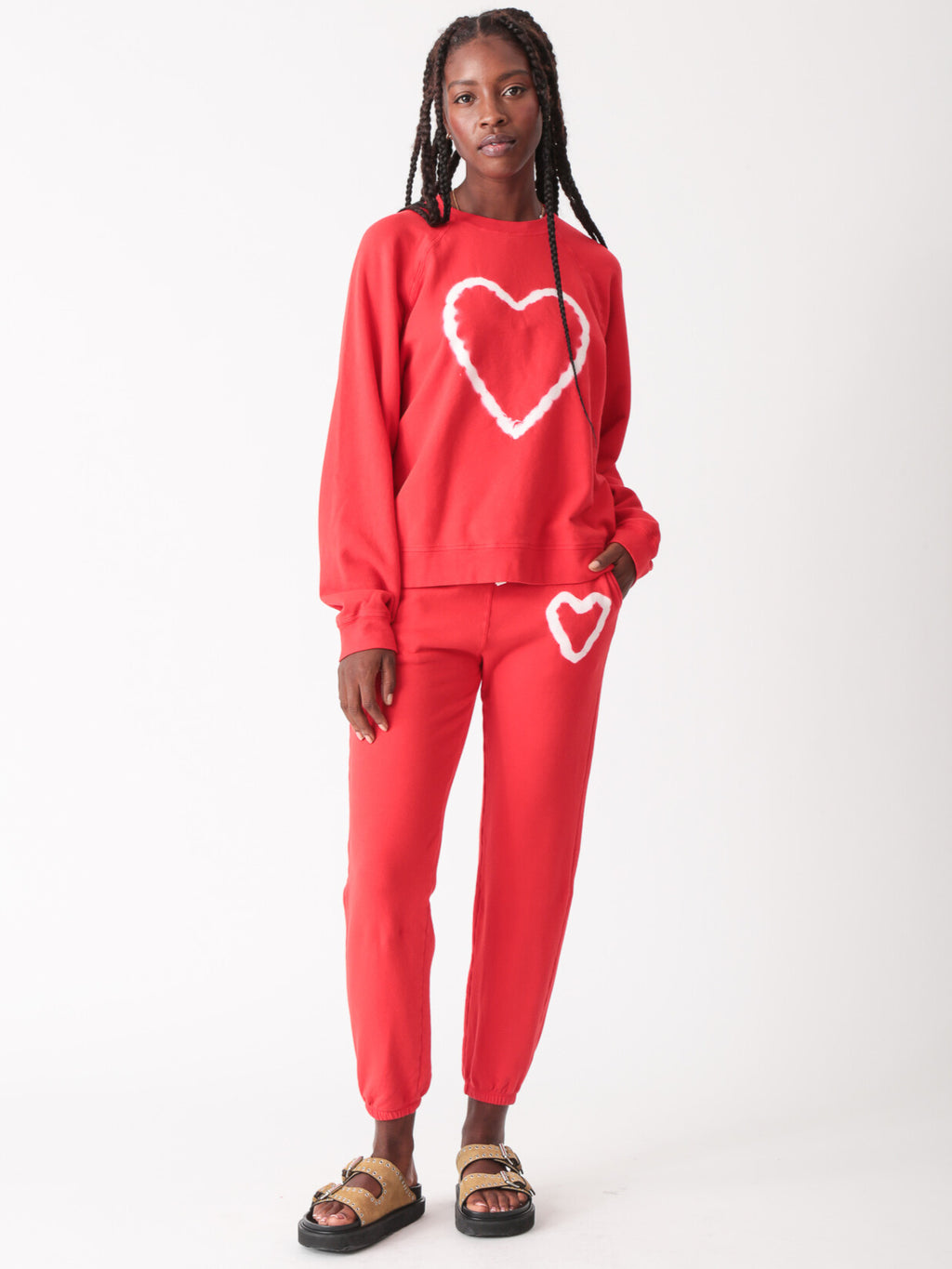 Ronan Pullover - Chili Heart