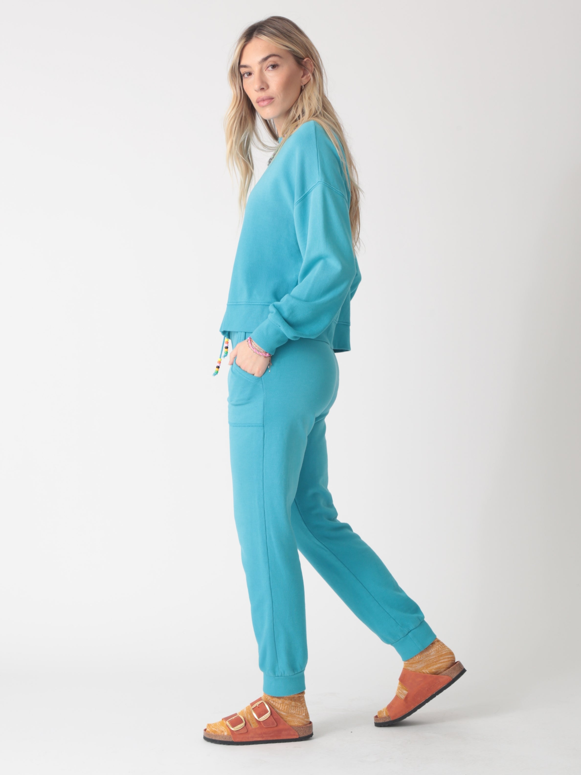 Ronan pullover Sweatshirt Ocean – Electric & Rose Clothing