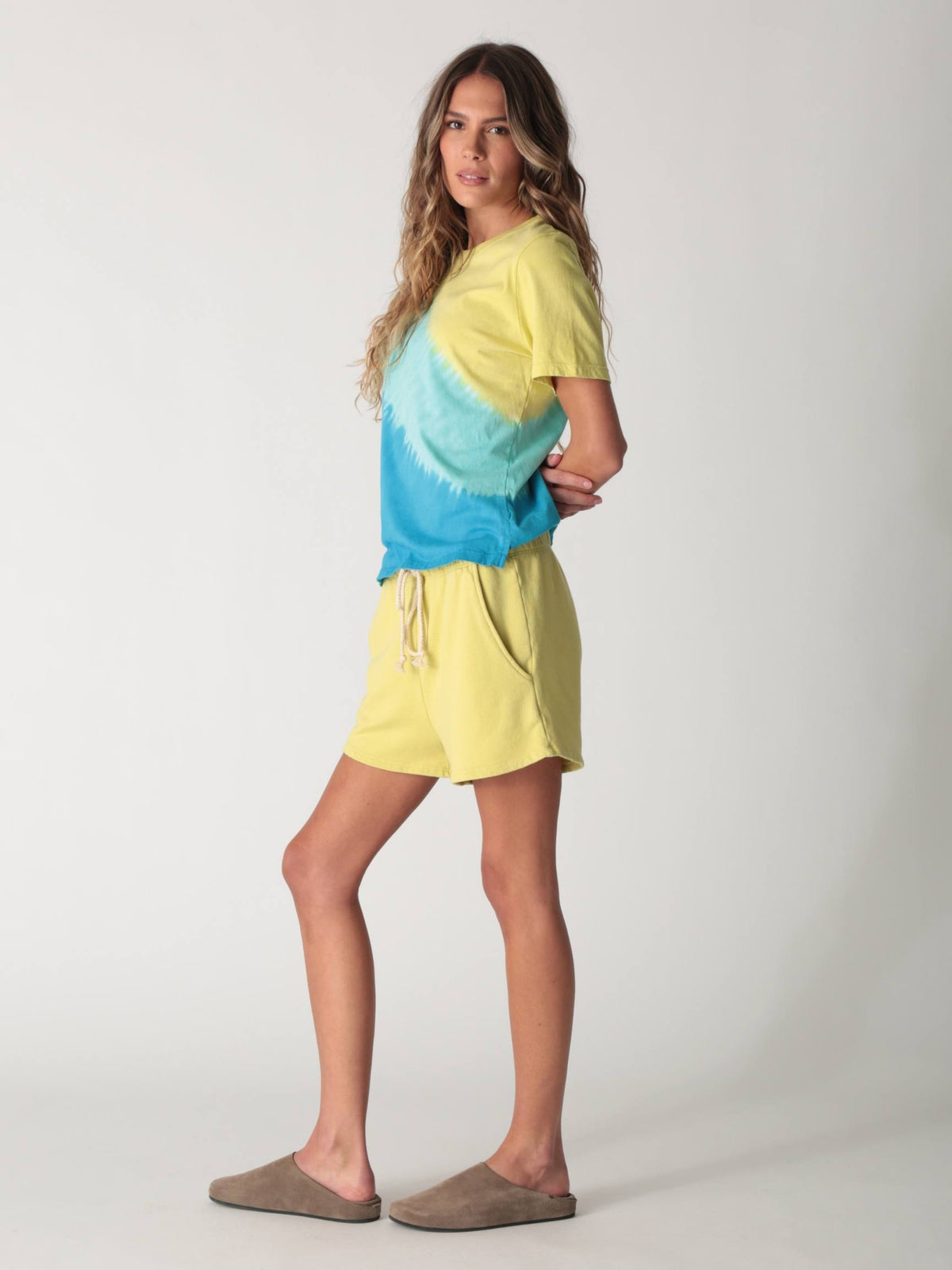 Everyday Tee - Chartreuse Ombre