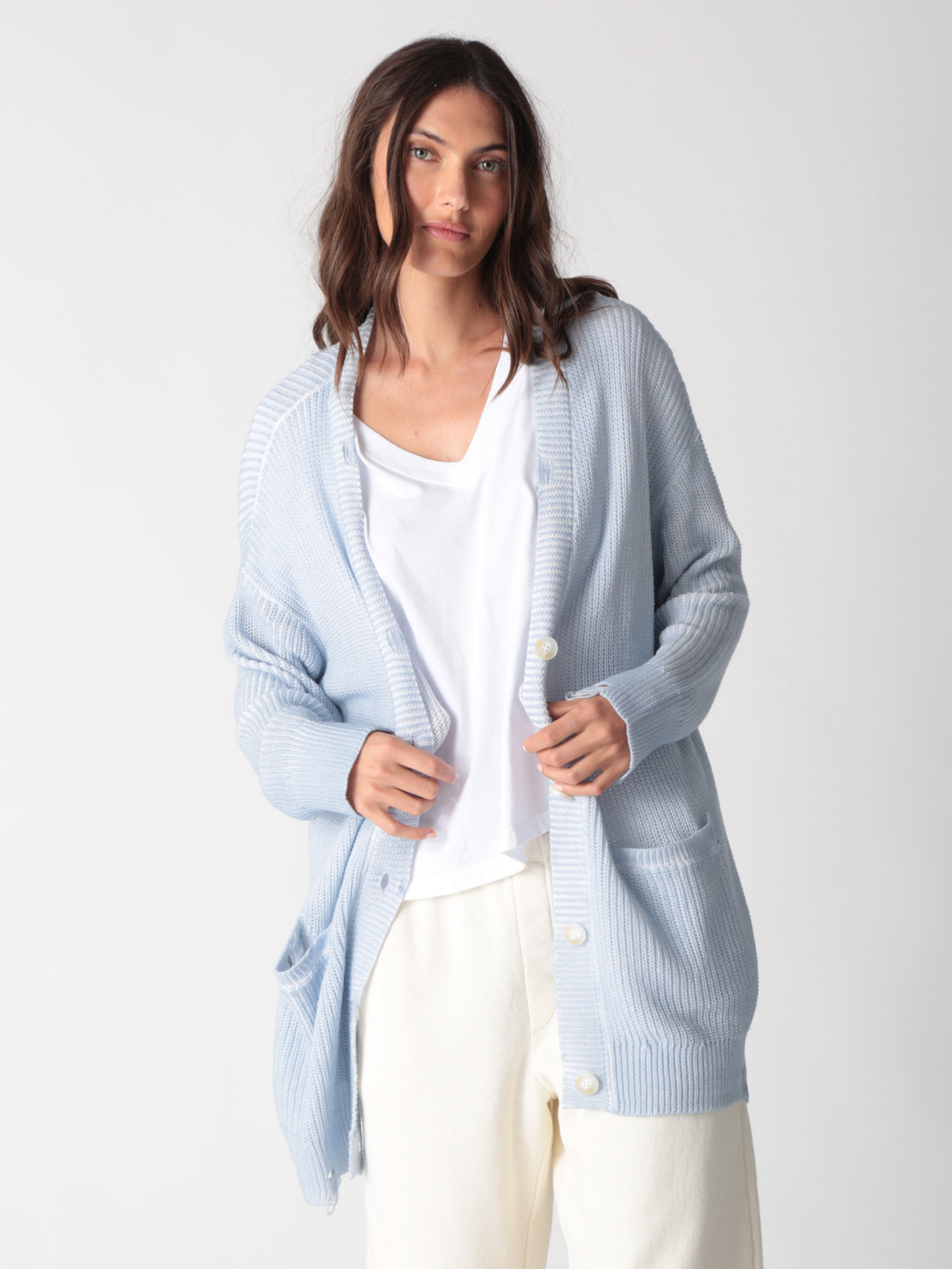 Everyday Cardigan - Vintage Sky
