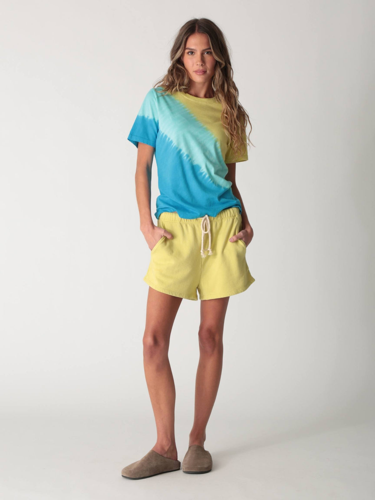 Everyday Tee - Chartreuse Ombre