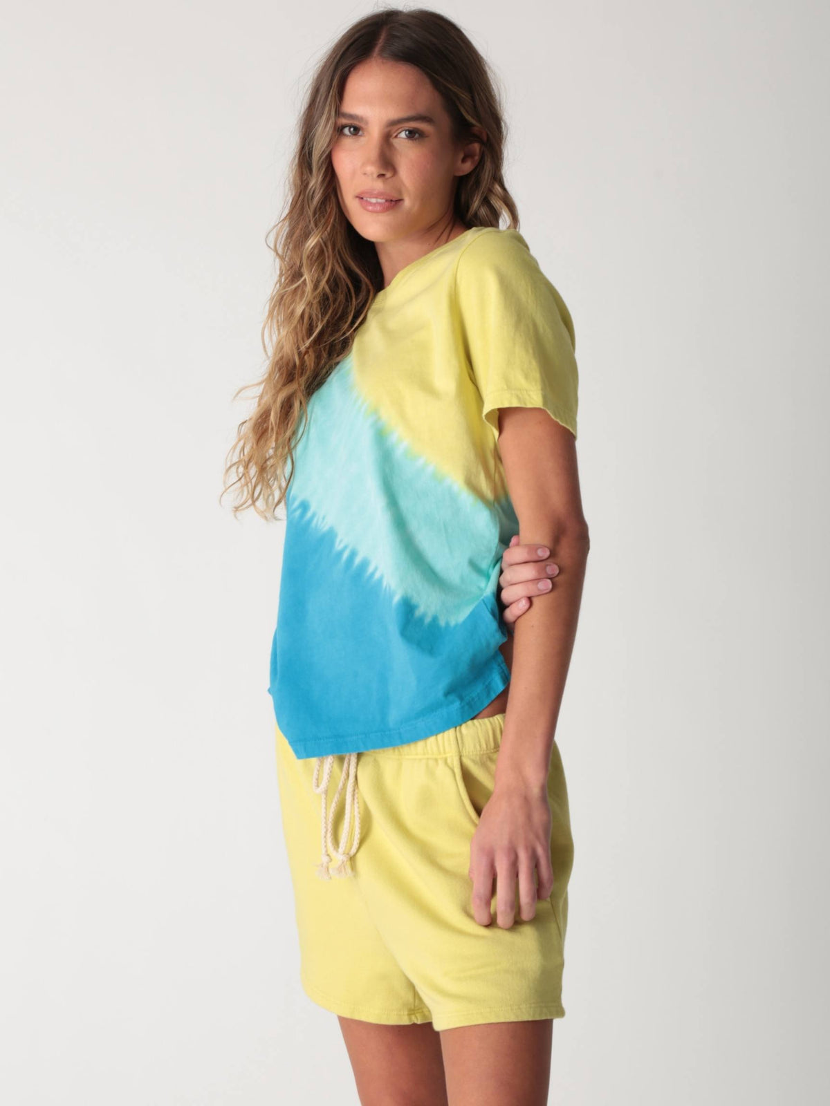 Everyday Tee - Chartreuse Ombre