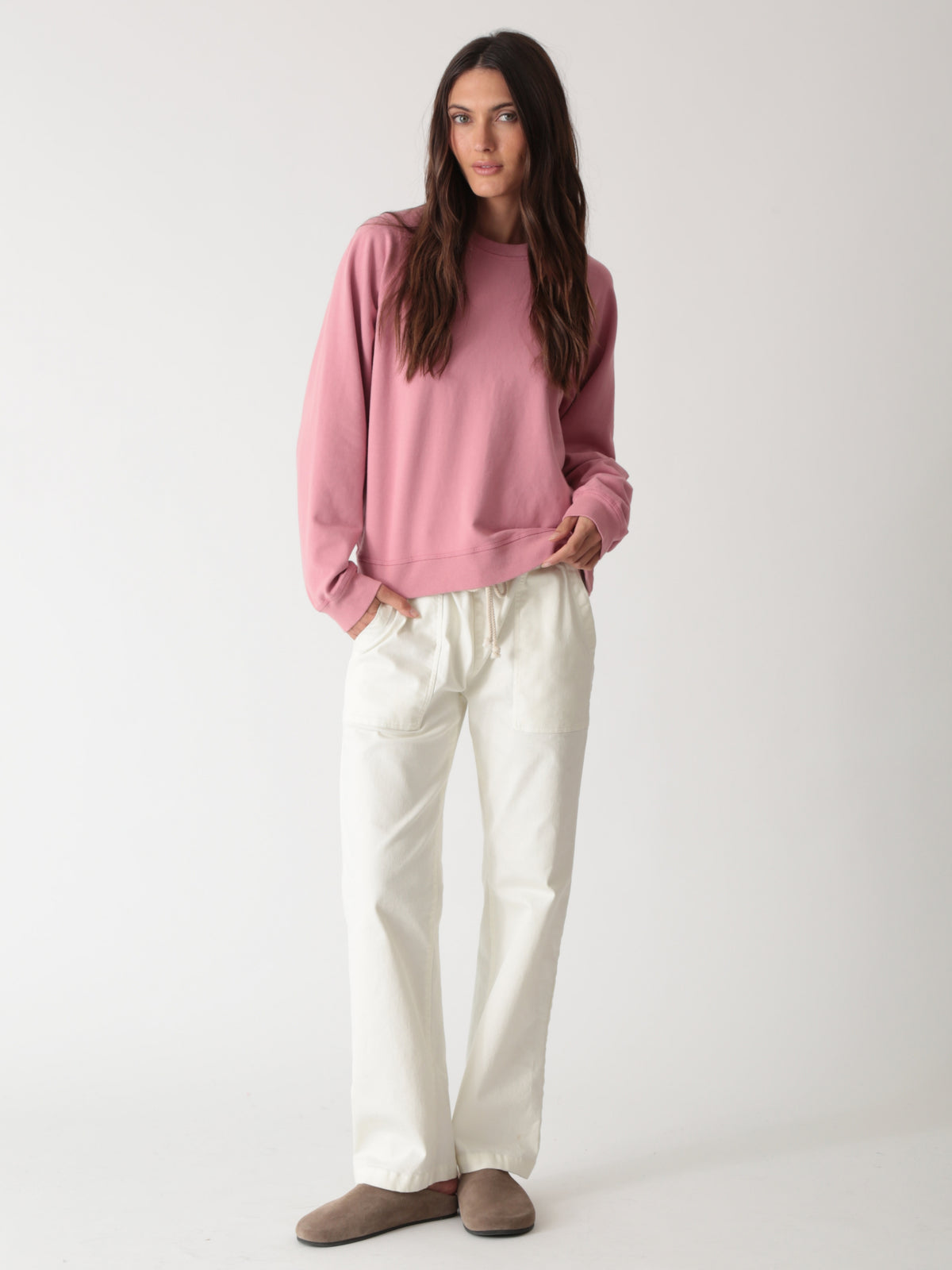 Ronan Pullover - Dusty Rose