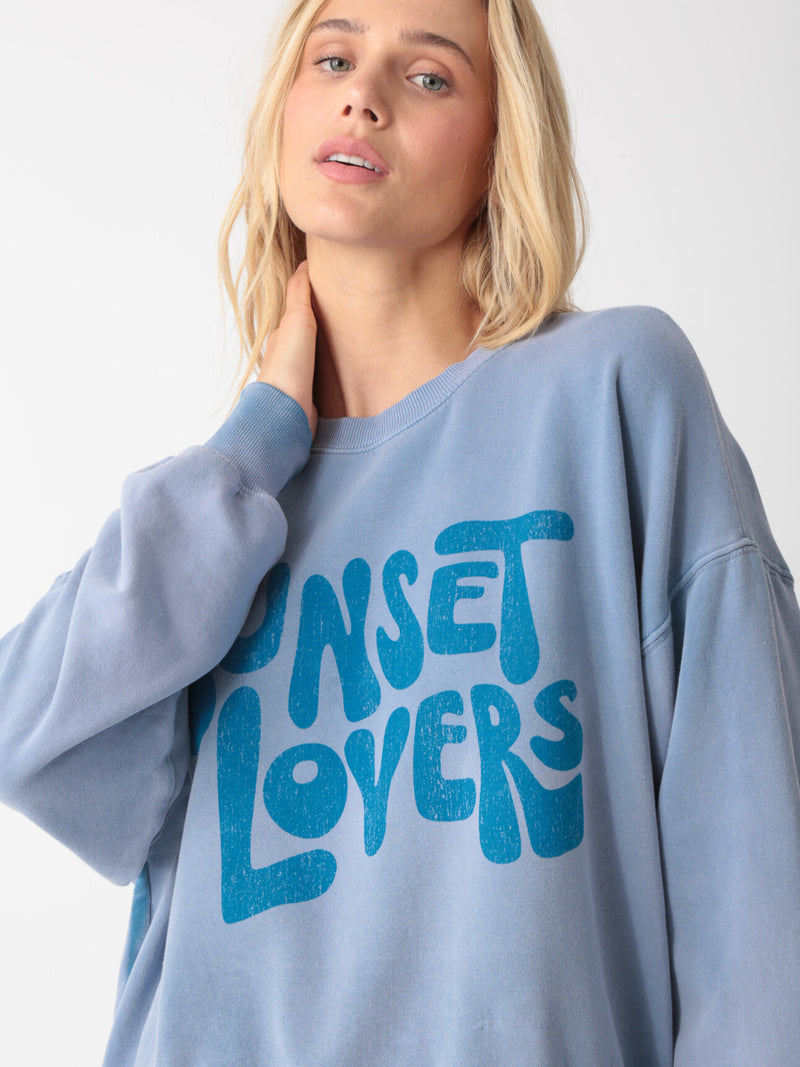 Classic Sweatshirt - Sunset Lovers