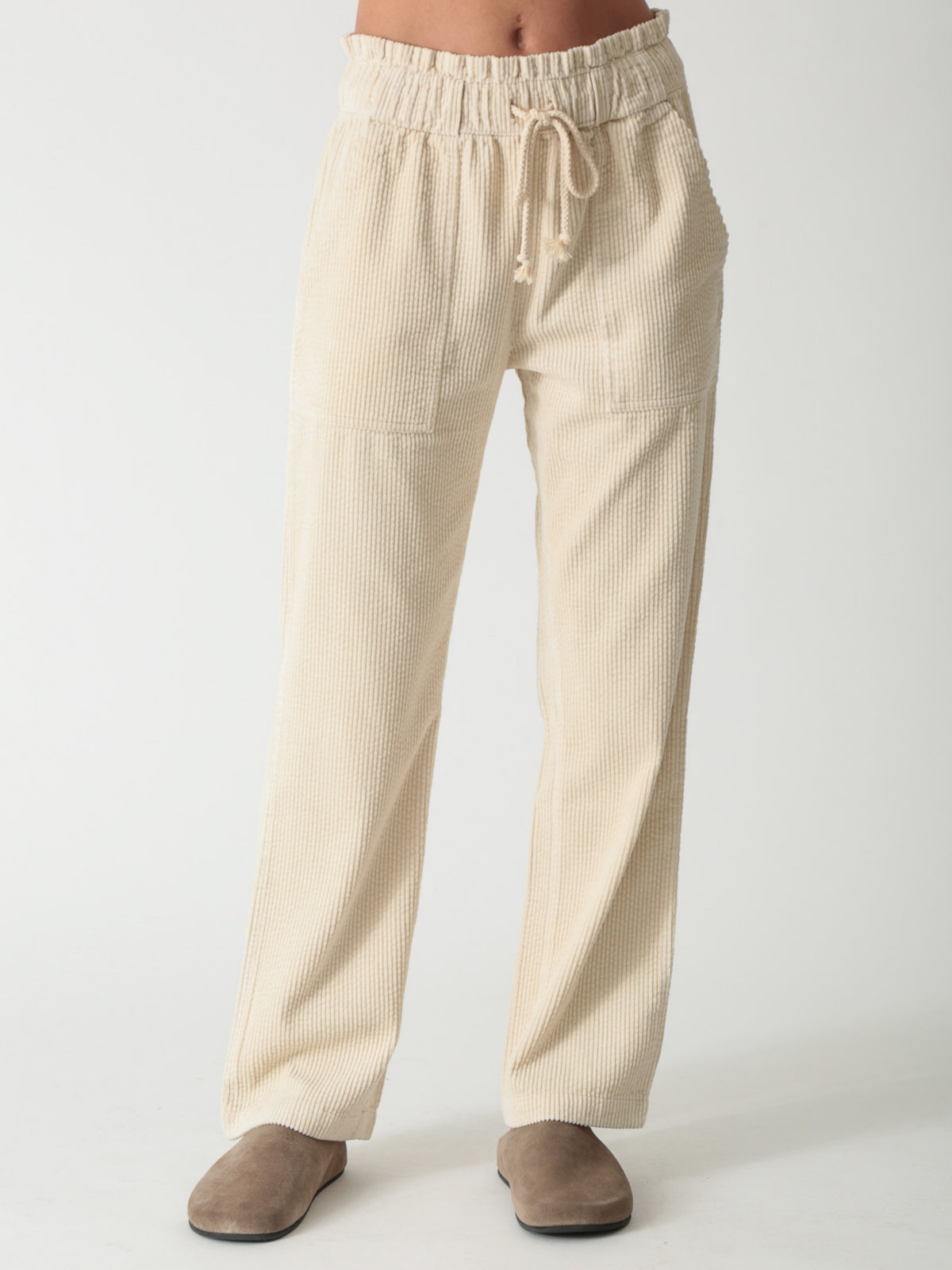 Easy Pant - Bone Corduroy
