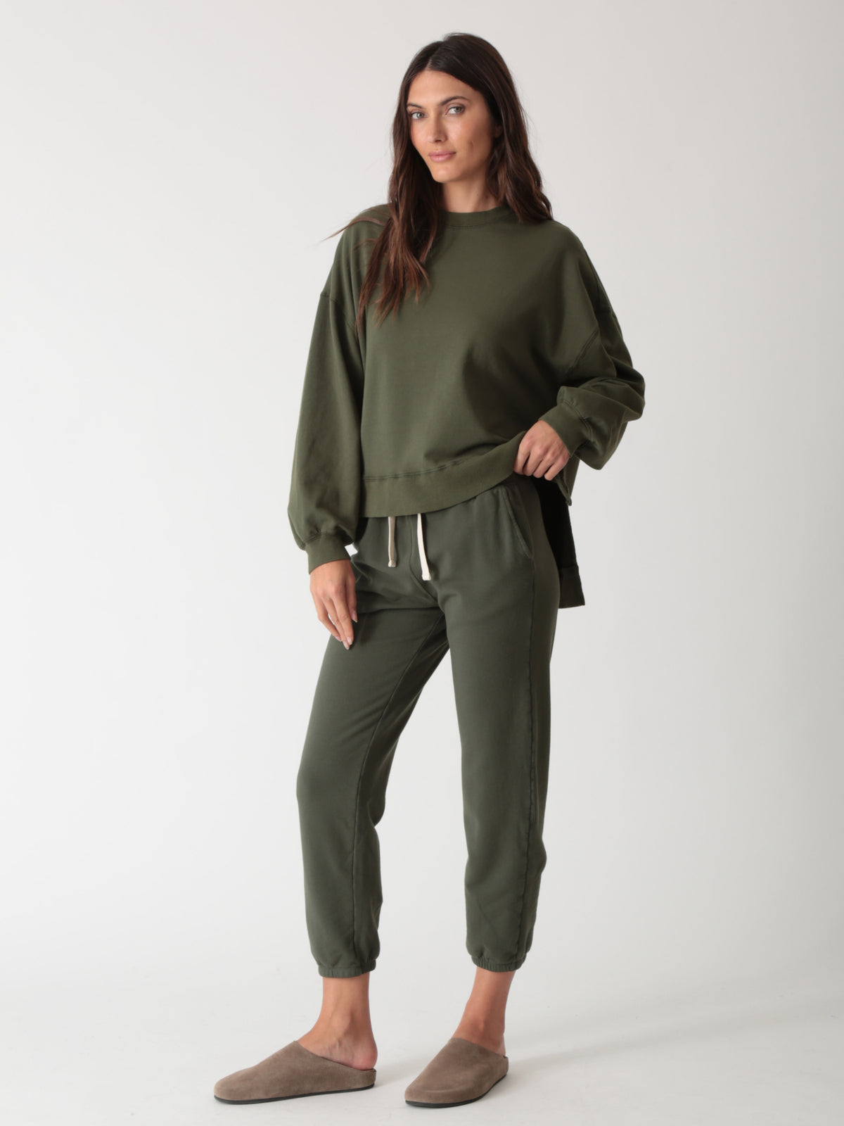 Neil Sweatshirt - Army