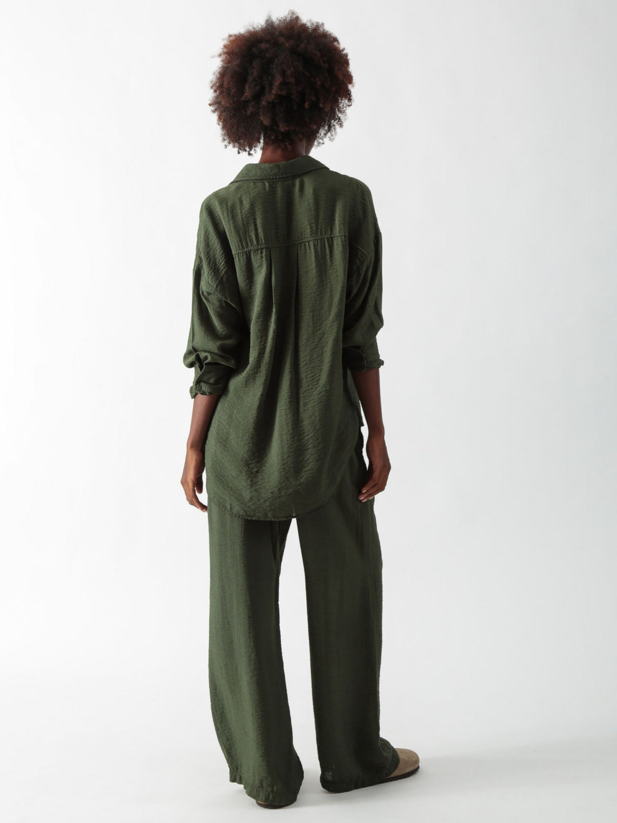 Boyfriend Shirt - Army