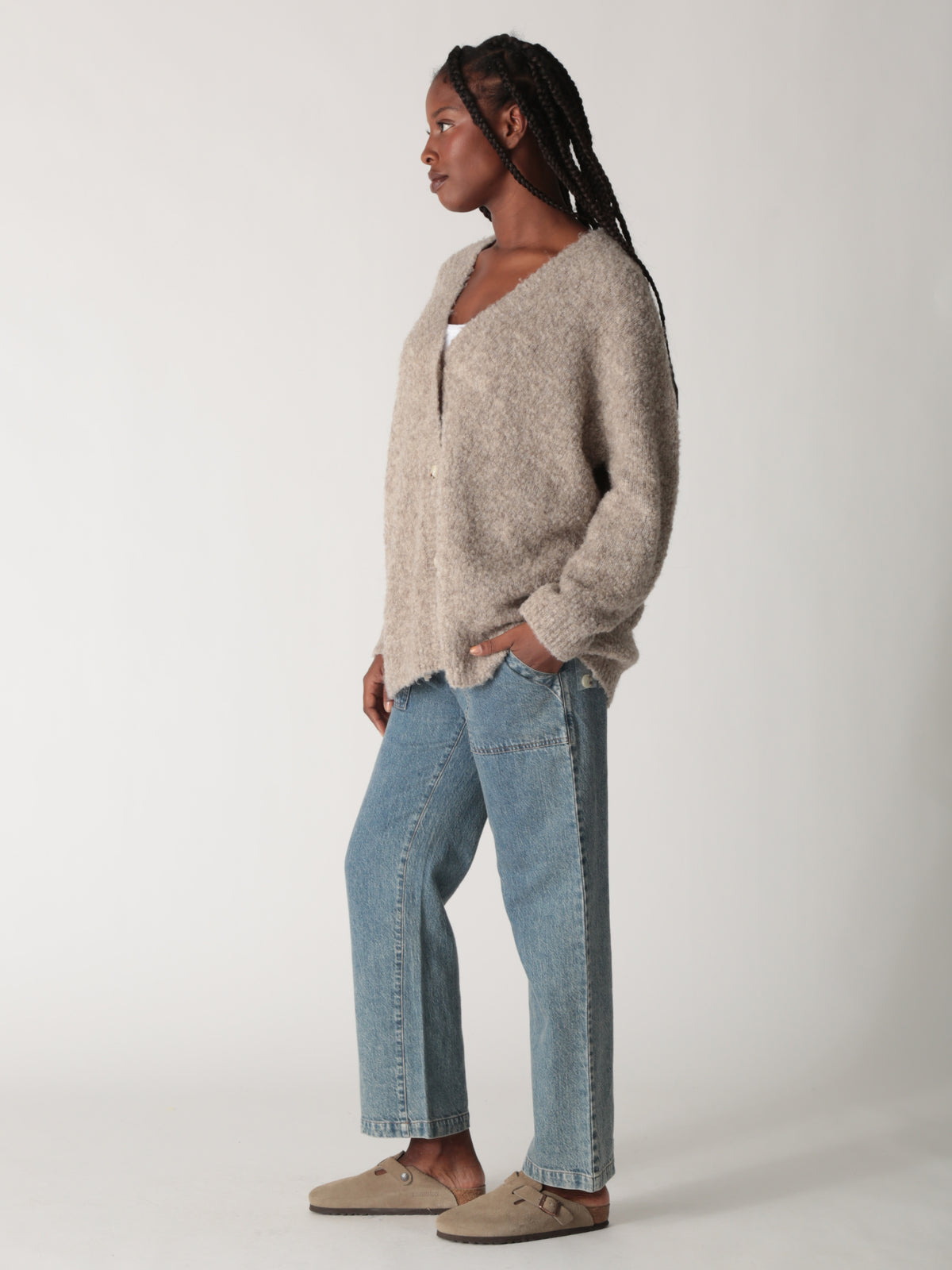 Everyday Cardigan - Dove