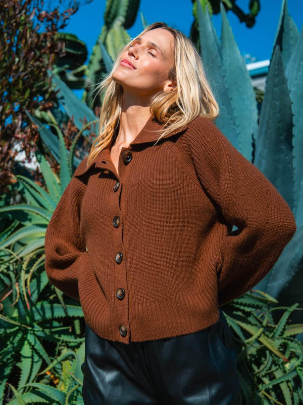 Billie Cardigan - Russet