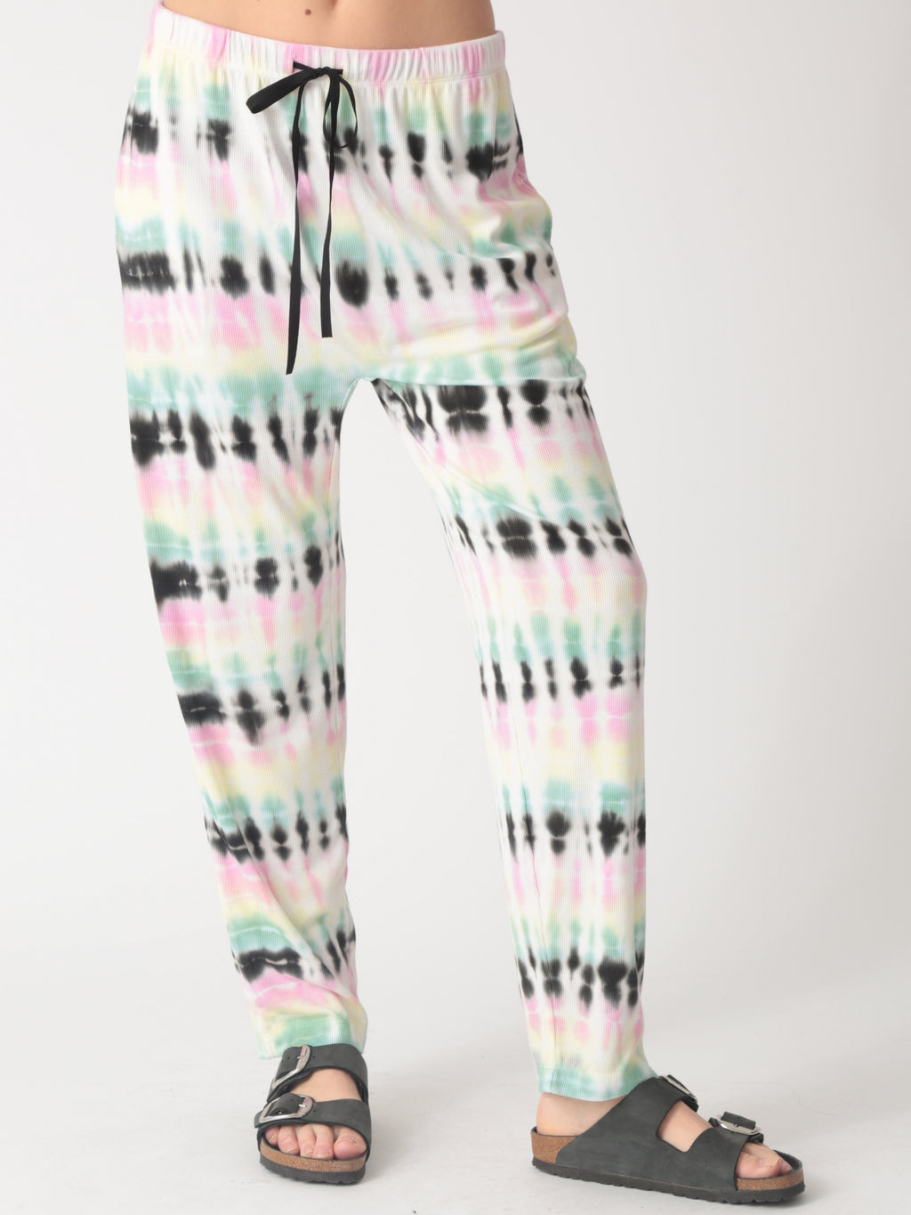 Aries Rib Pant - Ivory Bolt