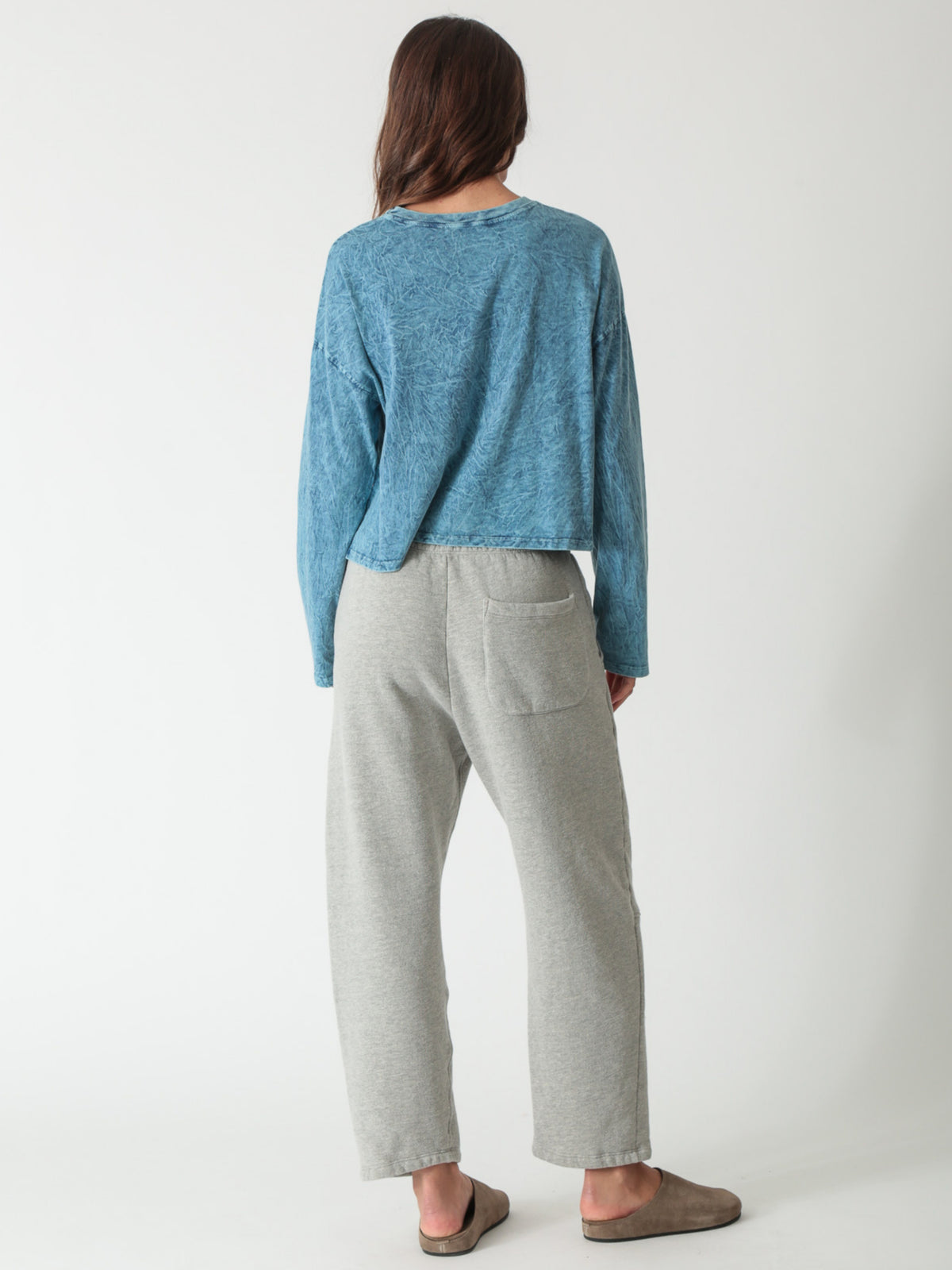 Lane Tee - Acid Indigo