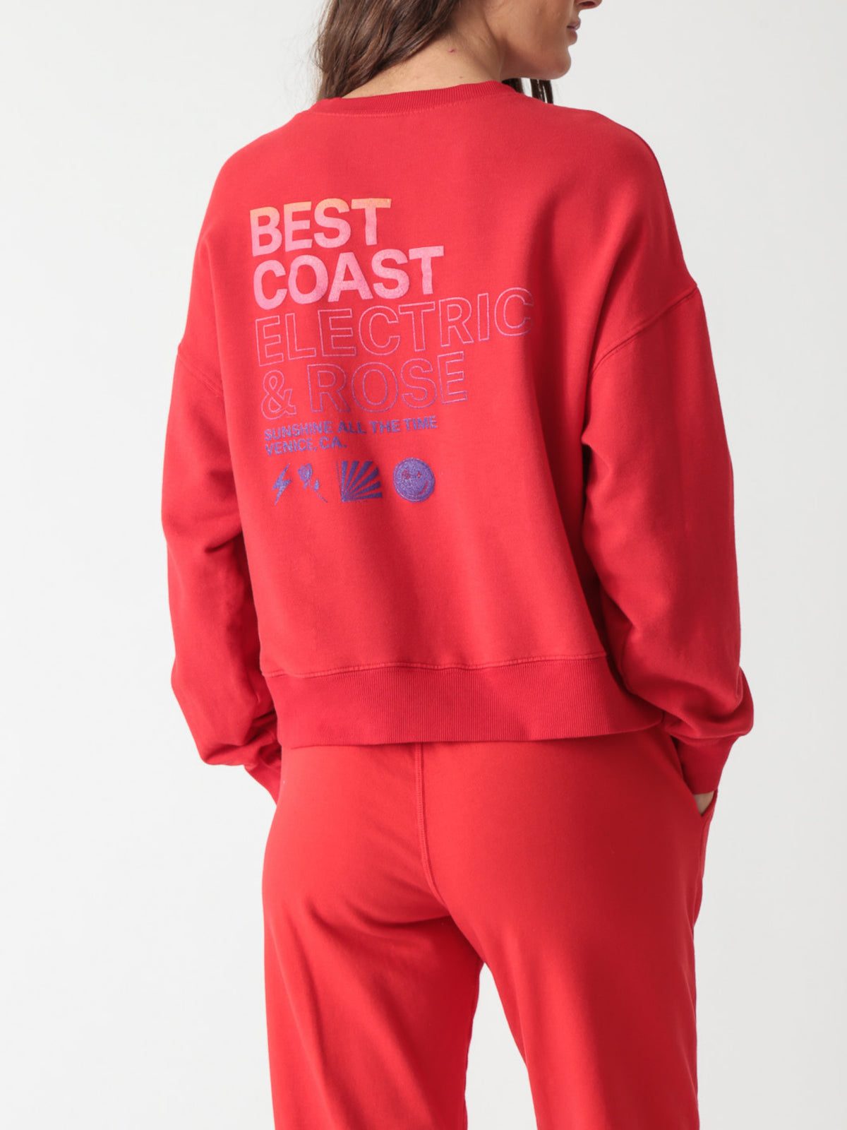 Classic Sweatshirt - Scarlet Smiley