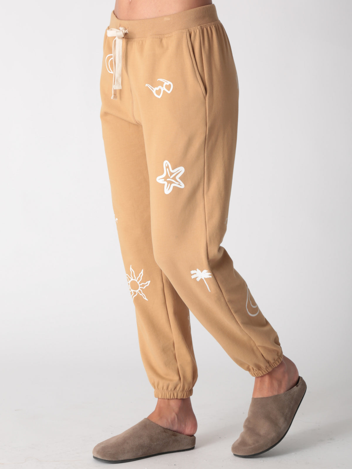 Classic Jogger - Umber Doodle