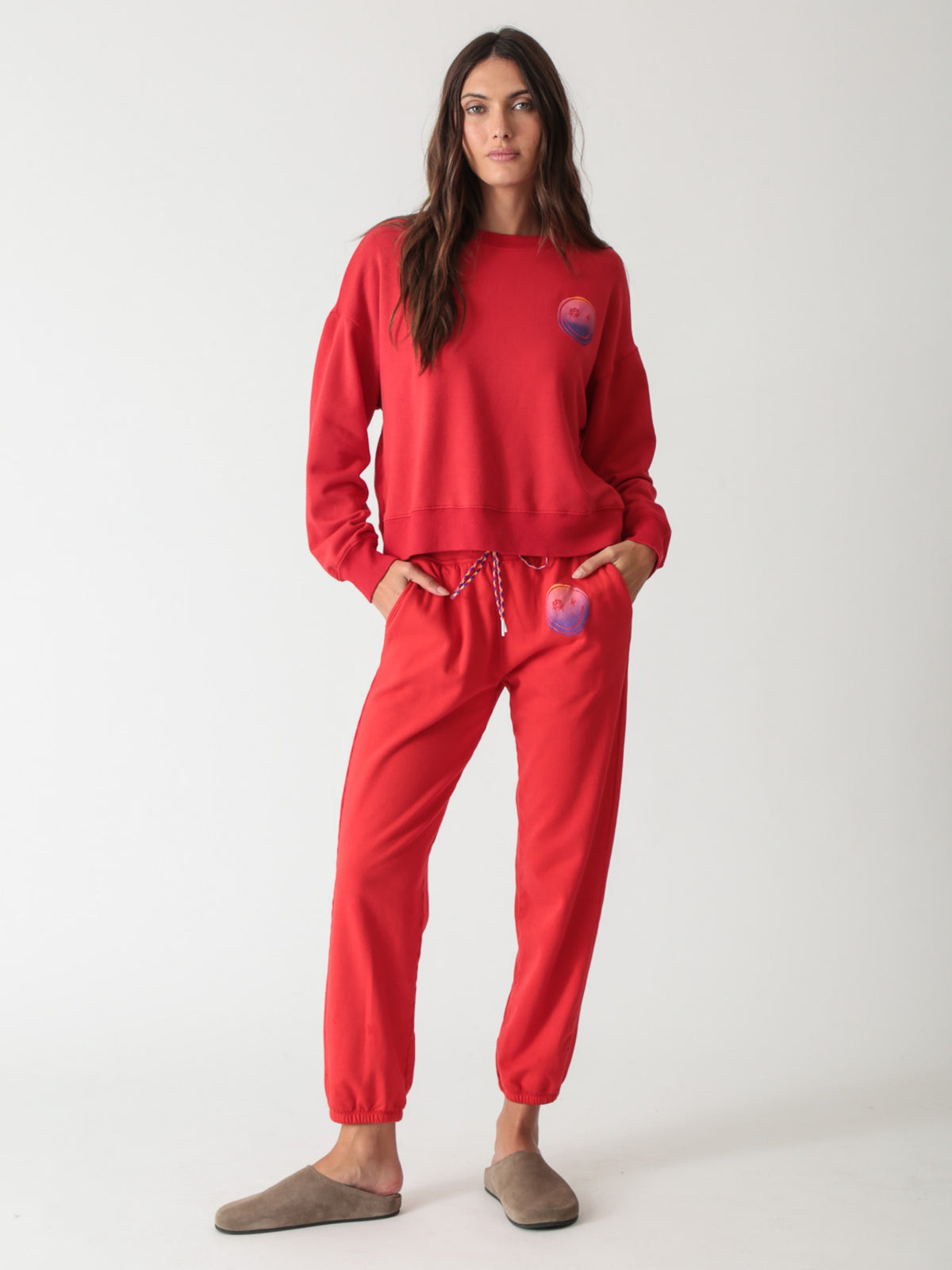 Classic Sweatshirt - Scarlet Smiley