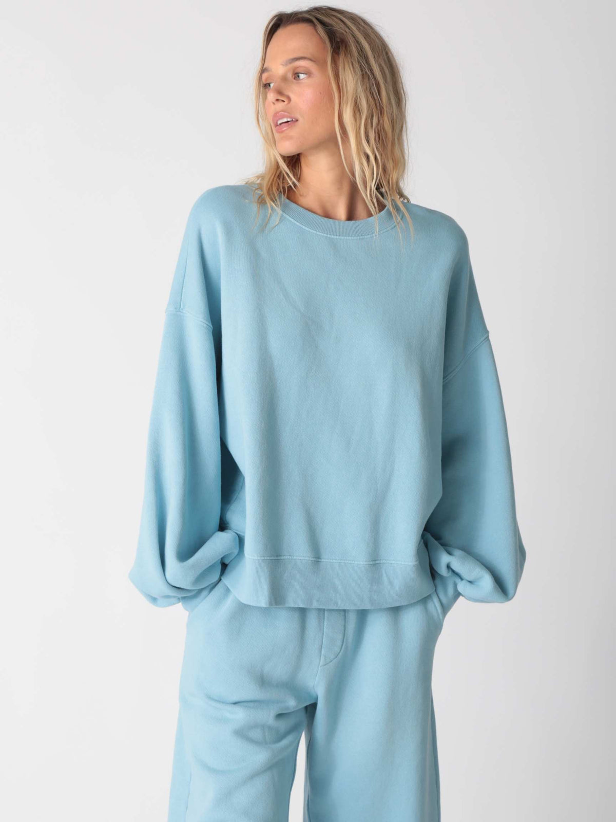 Balloon Sweatshirt - Azure