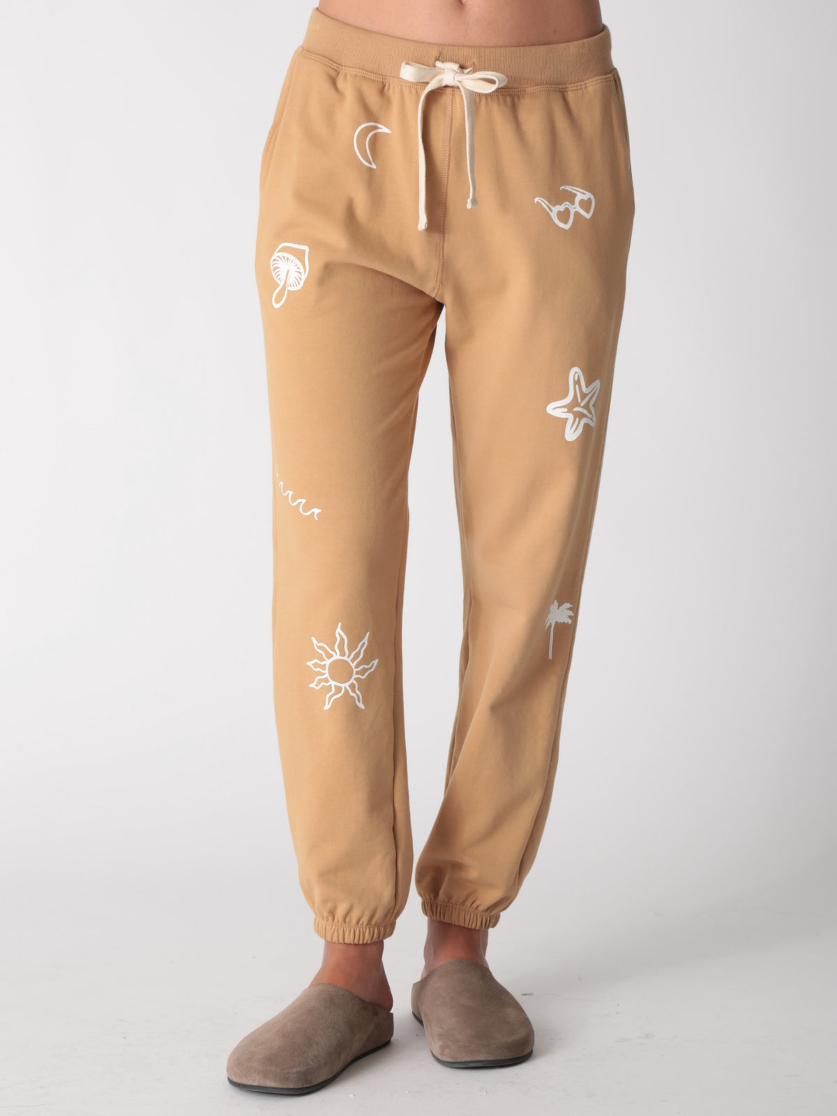 Classic Jogger - Umber Doodle