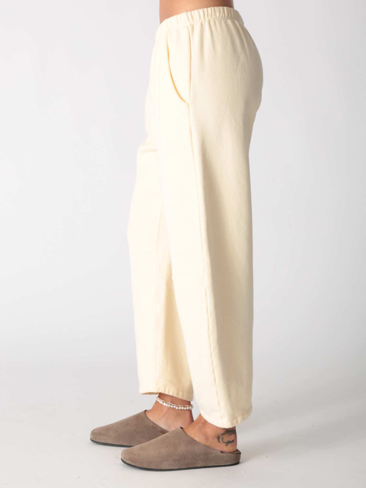 Barrel Sweatpant - Butter