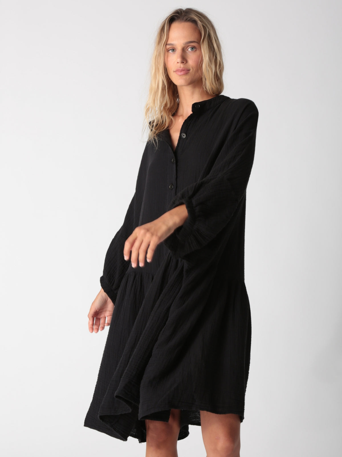 Issa Dress Onyx Electric & Rose Clothing Issa Dress Onyx Electric & Rose Clothing