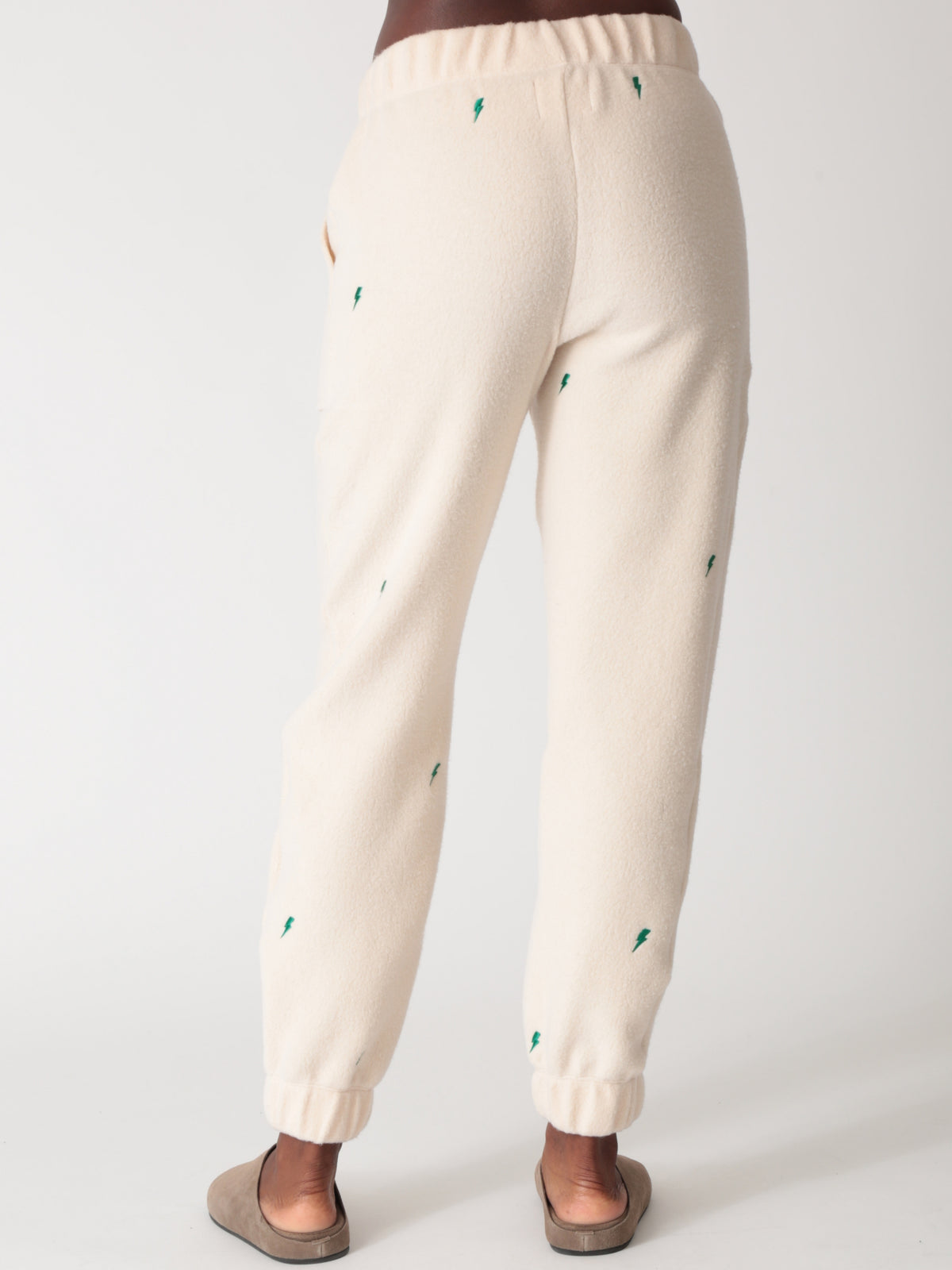 Hayden Sherpa Sweatpant - Lightning Bolt