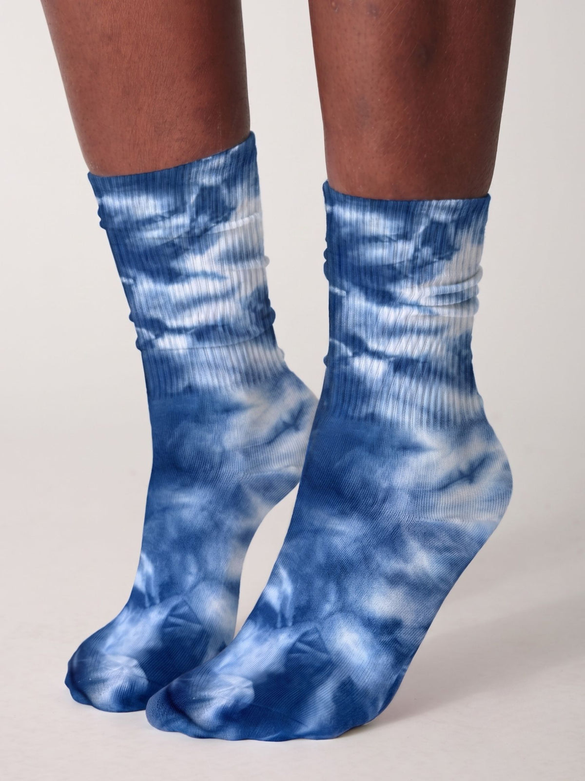 Tie Dye Socks- Indigo