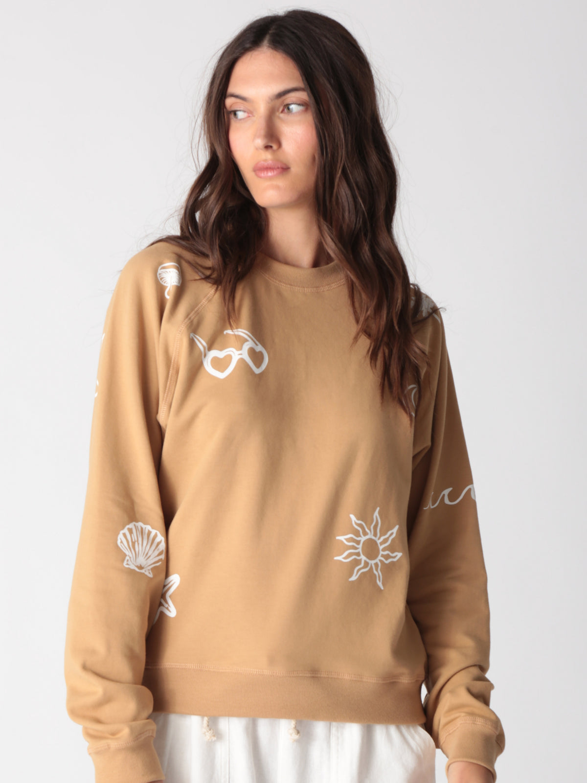 Ronan Pullover - Umber Doodle