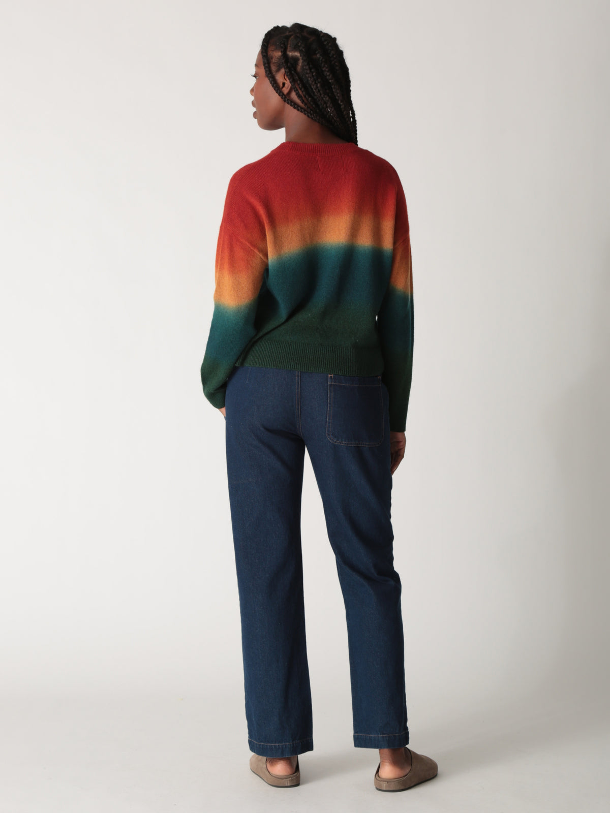 Sandy Sweater - Rust Ombré