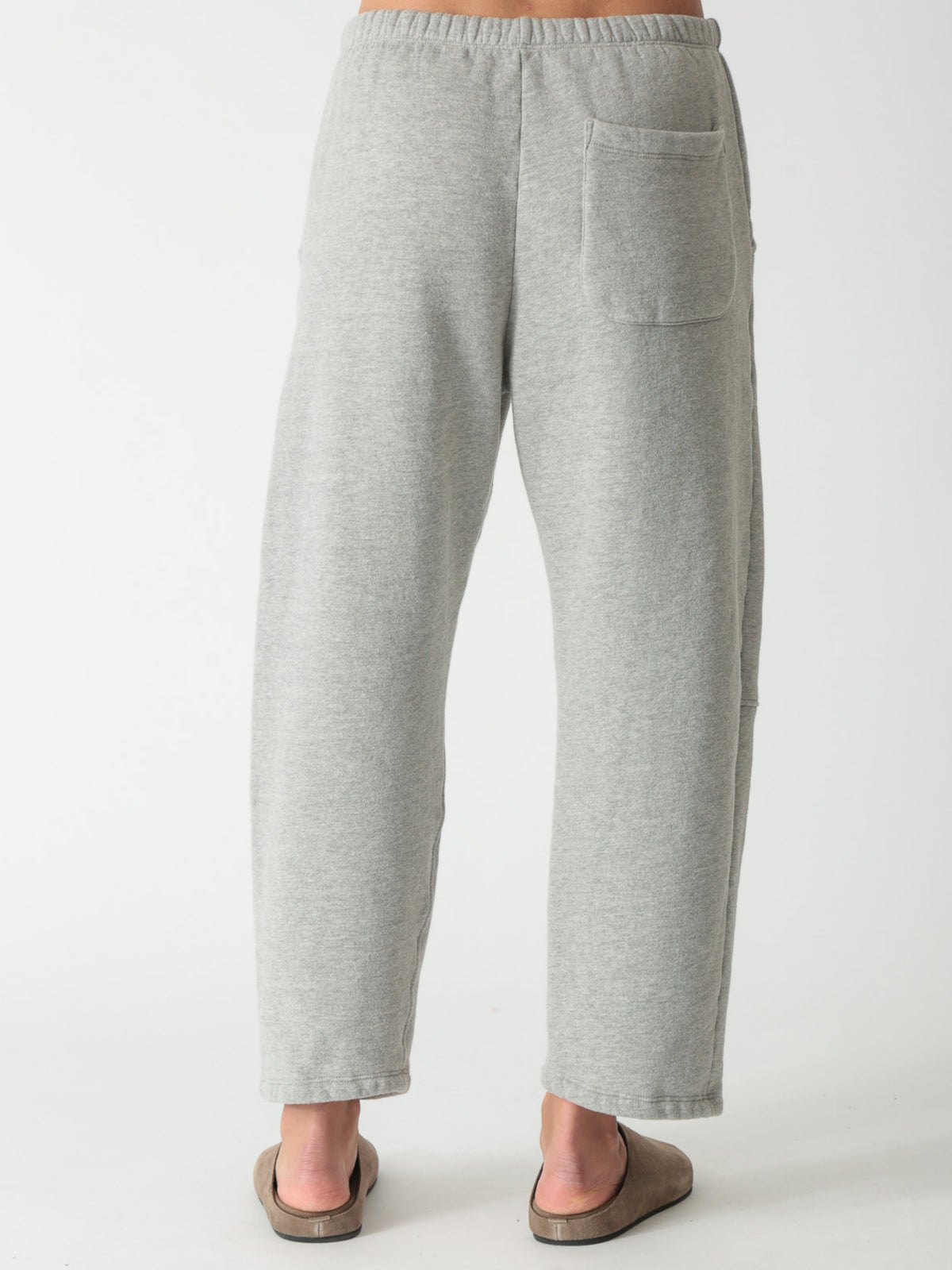 Barrel Sweatpant - Heather Grey