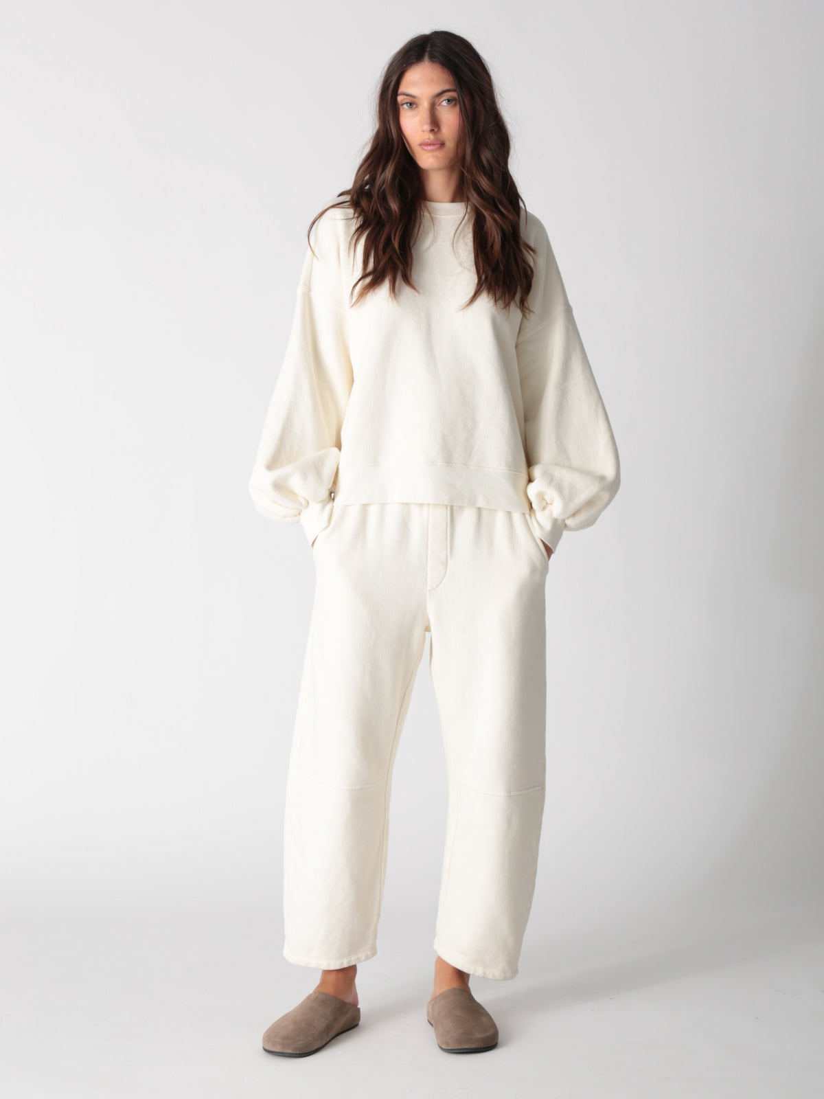 Barrel Sweatpant - Ivory