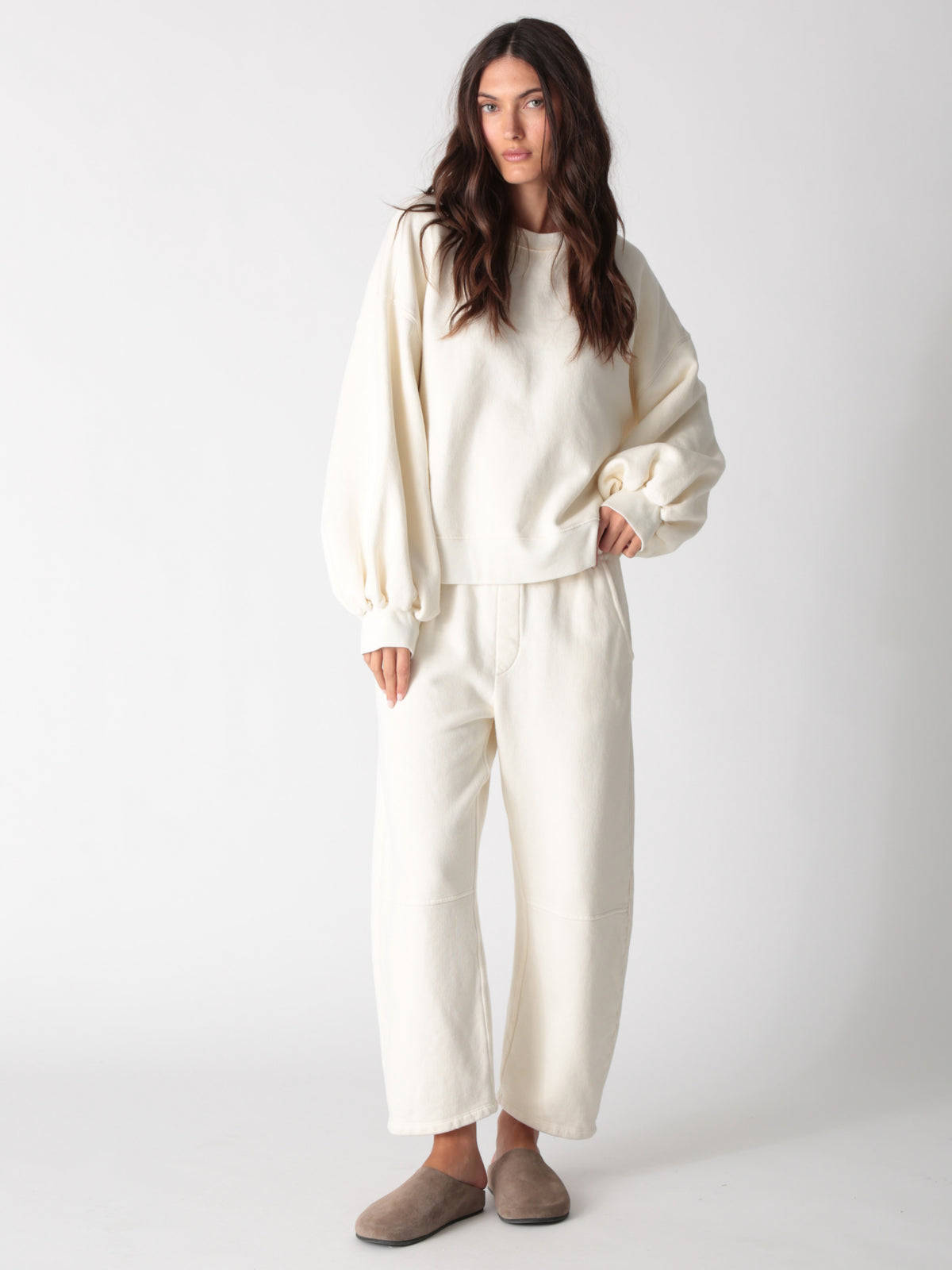 Balloon Sweatshirt - Ivory