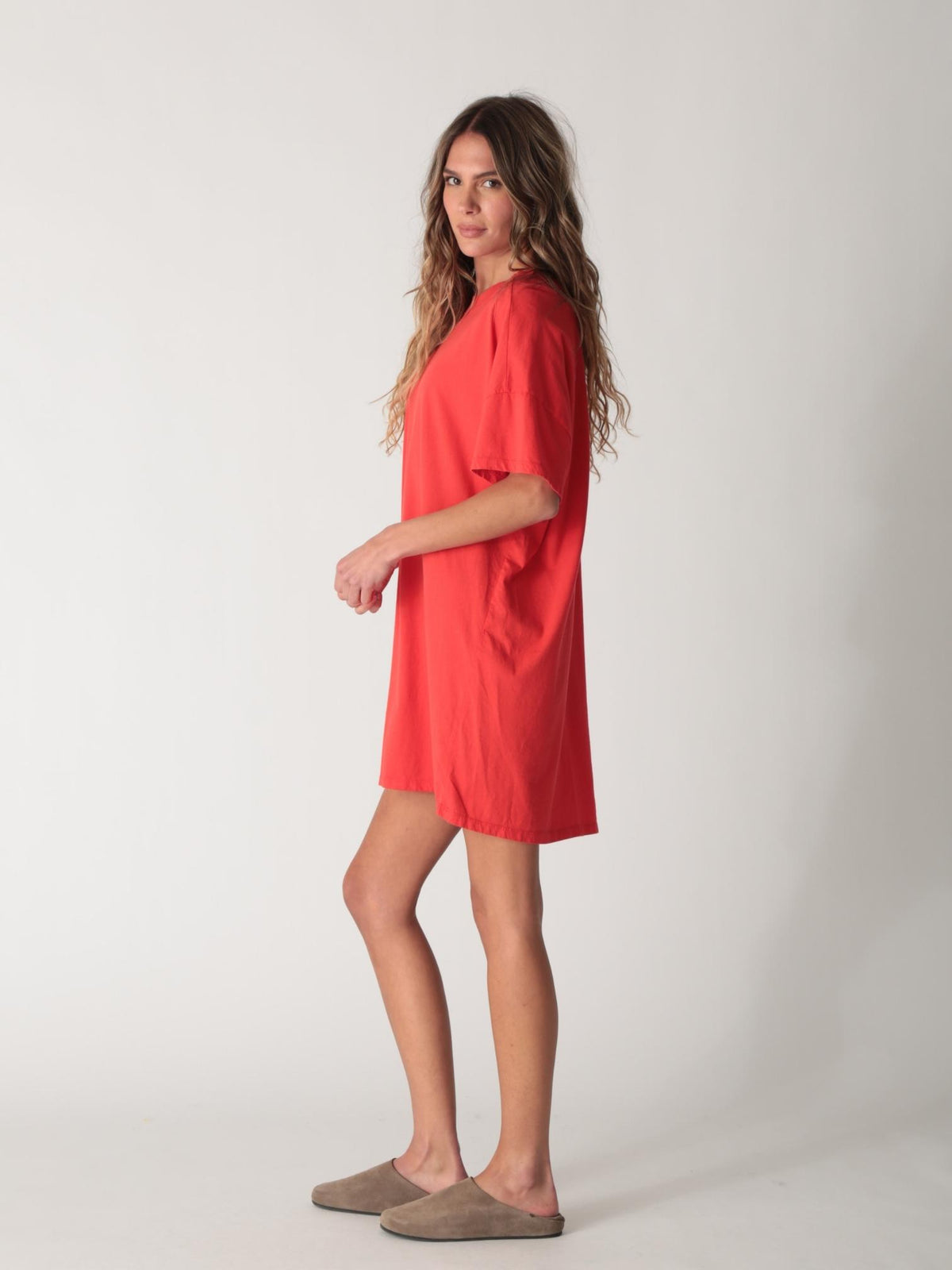 Billy Dress - Scarlet