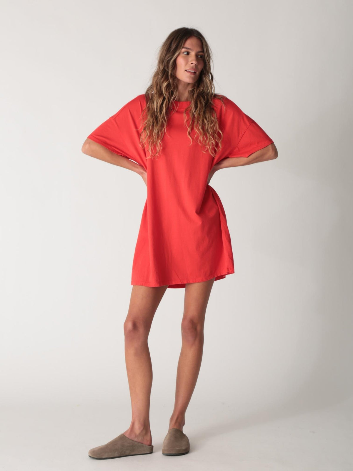 Billy Dress - Scarlet