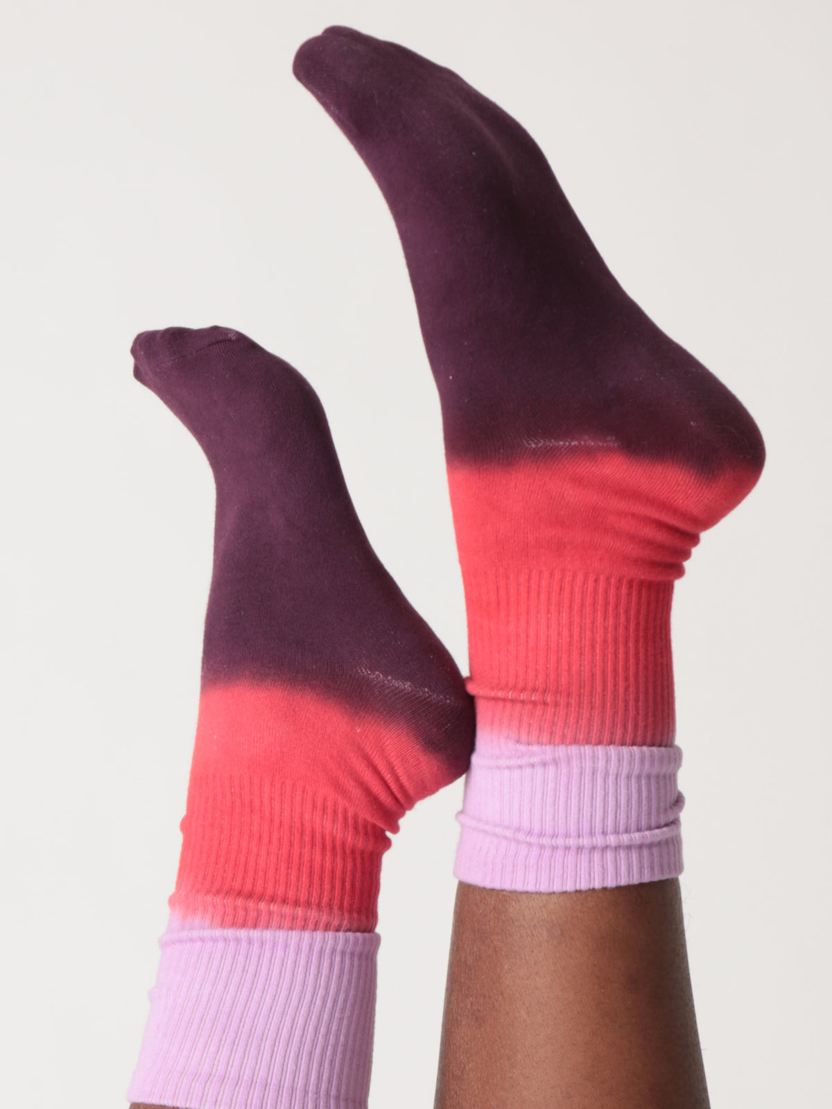 Tie Dye Socks - Pink Ombre