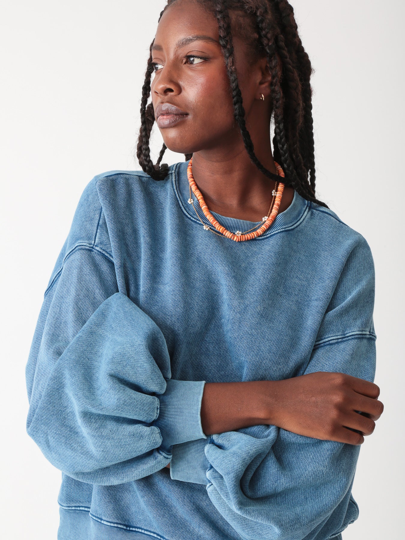 Balloon Sweatshirt-Acid Indigo – Electric & Rose Clothing