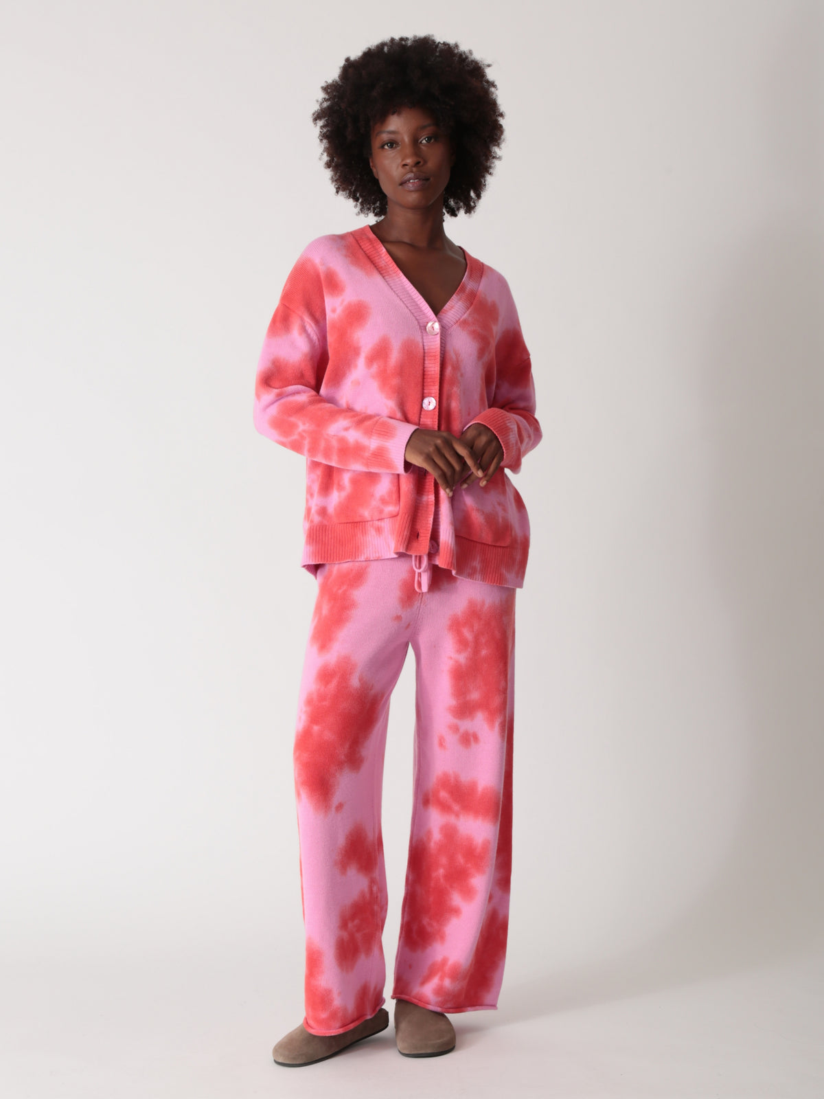 Harley Pant - Peony Splatter