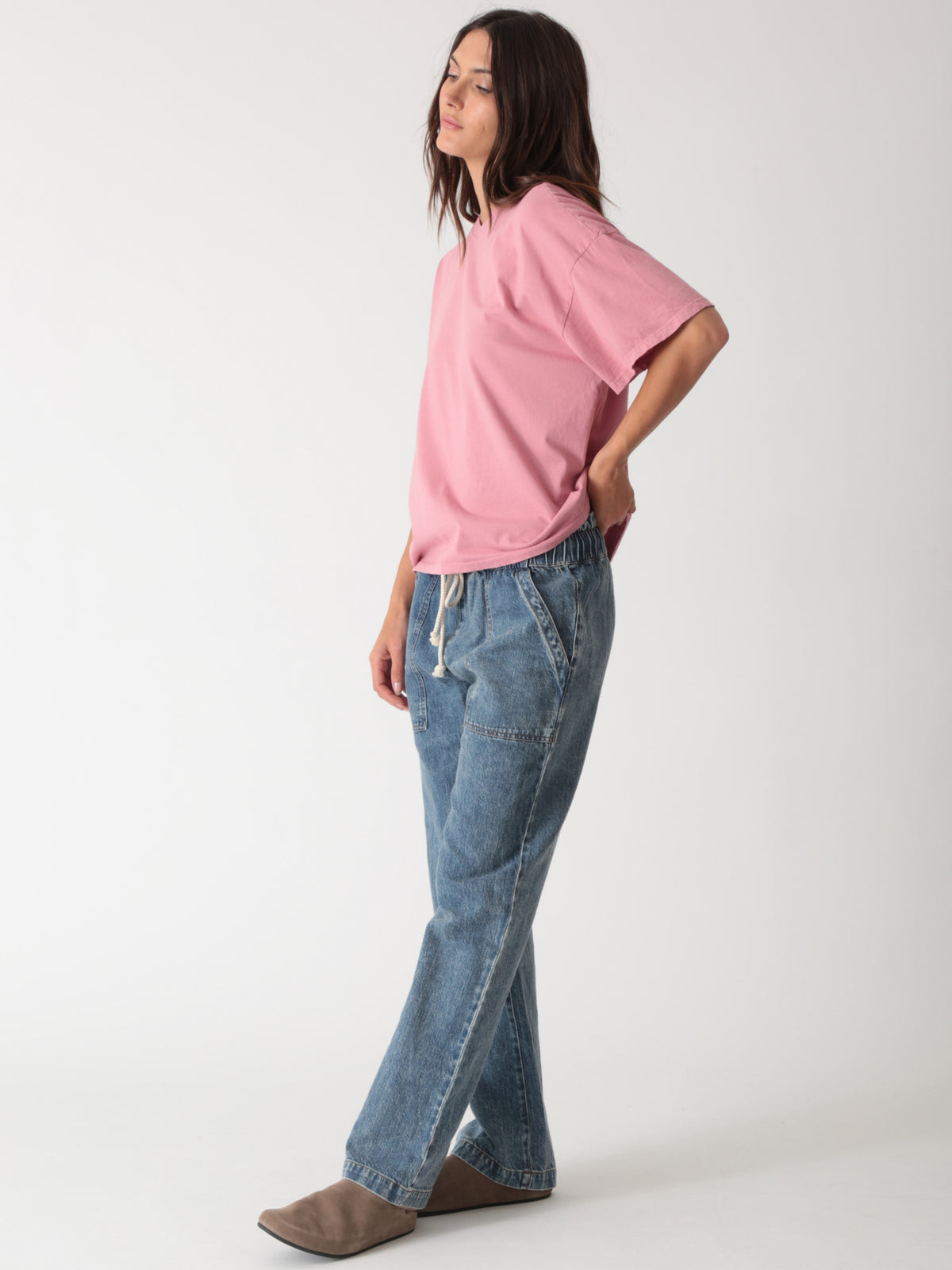 Classic Tee - Dusty Rose