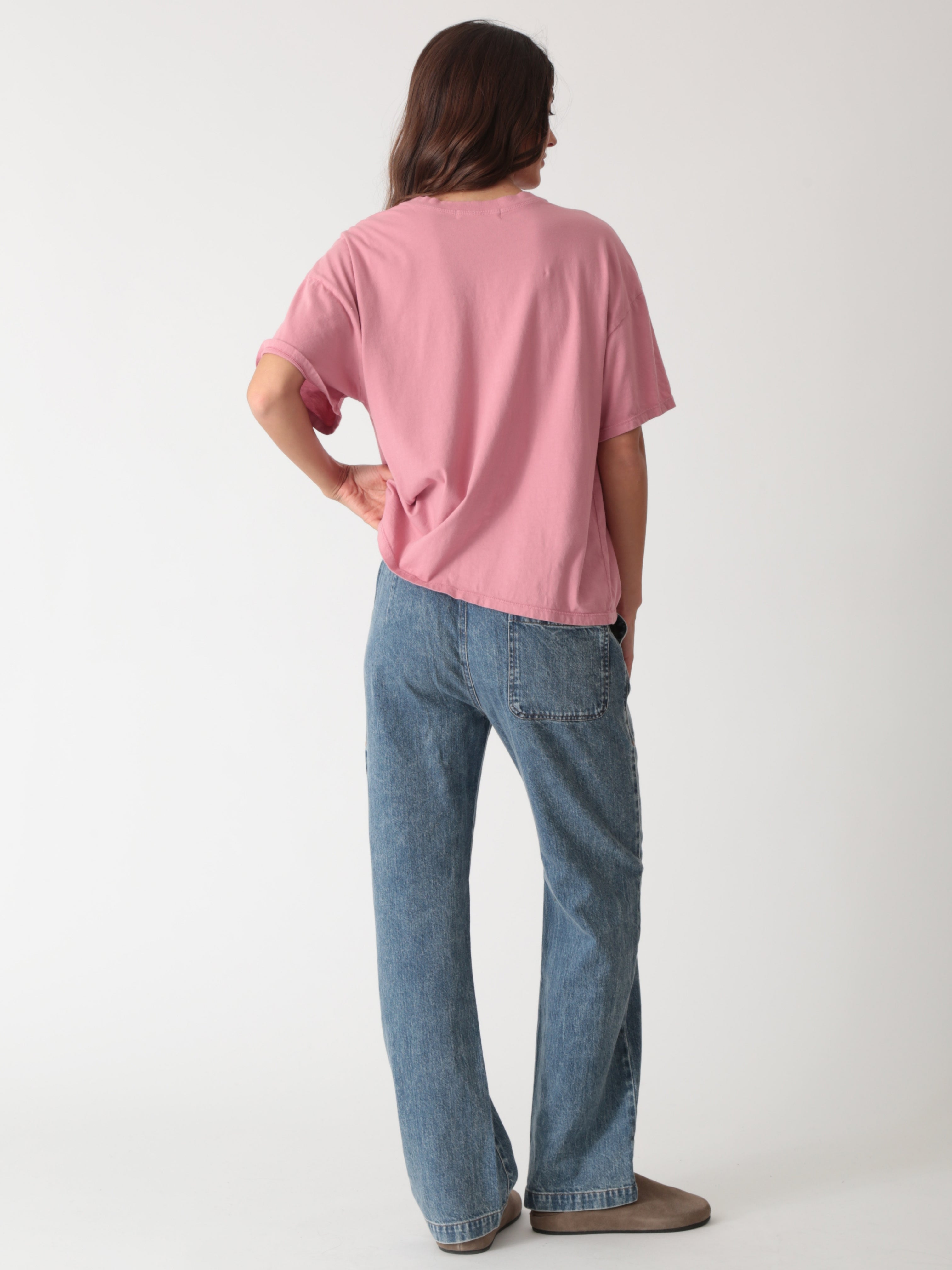 Classic Tee Dusty Rose – Electric & Rose Clothing