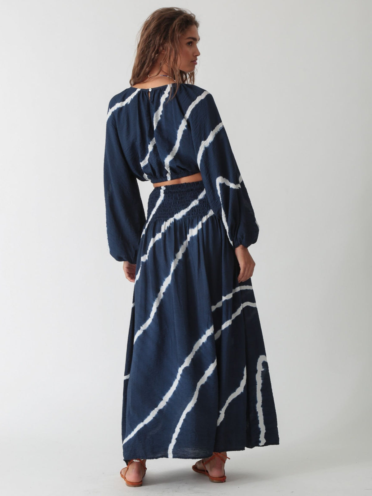 Abigail Top - Indigo Wave